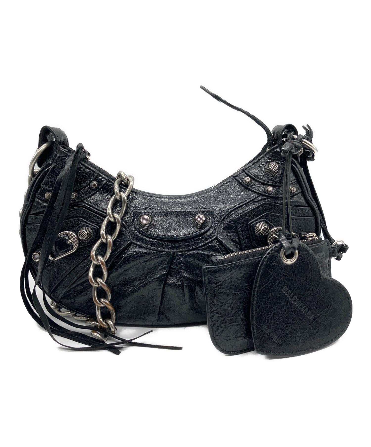 カゴール balenciaga バッグ 中古 中古 BALENCIAGA バレンシアガ ル