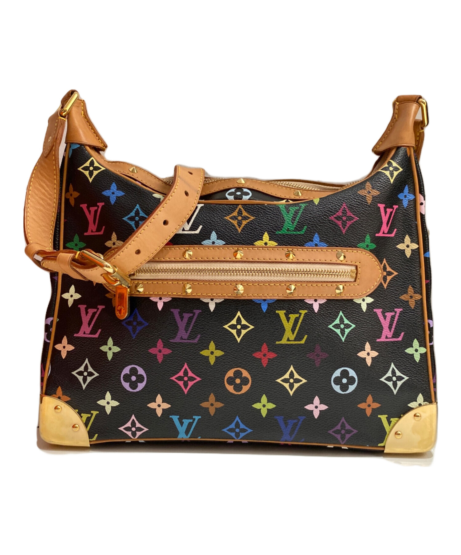 ルイヴィトン ブローニュショルダーバッグ 中古・古着通販】LOUIS VUITTON (ルイ ヴィトン) ブローニュ ノワール