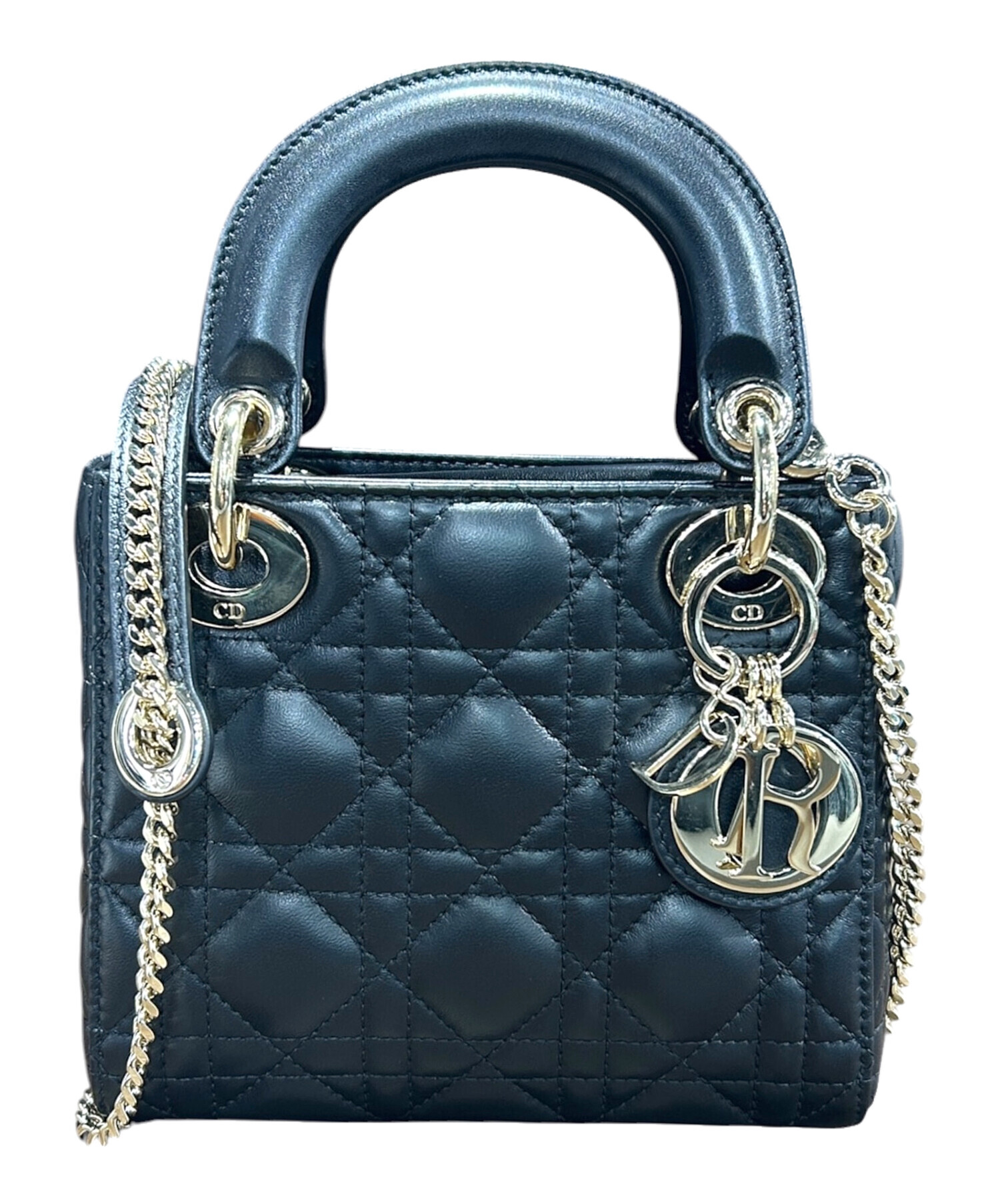 Christian Dior クリスチャンディオール ショルダーバッグ  青 【古着】【中古】【送料無料】 中古・古着通販】Christian Dior (クリスチャン ディオール) レディ