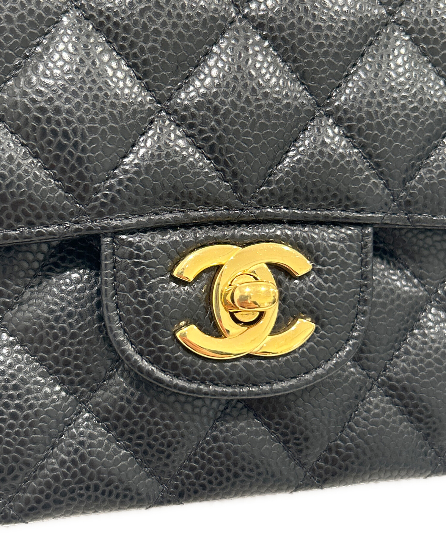 中古・古着通販】CHANEL (シャネル) Double Flap Chain Shoulder Bag