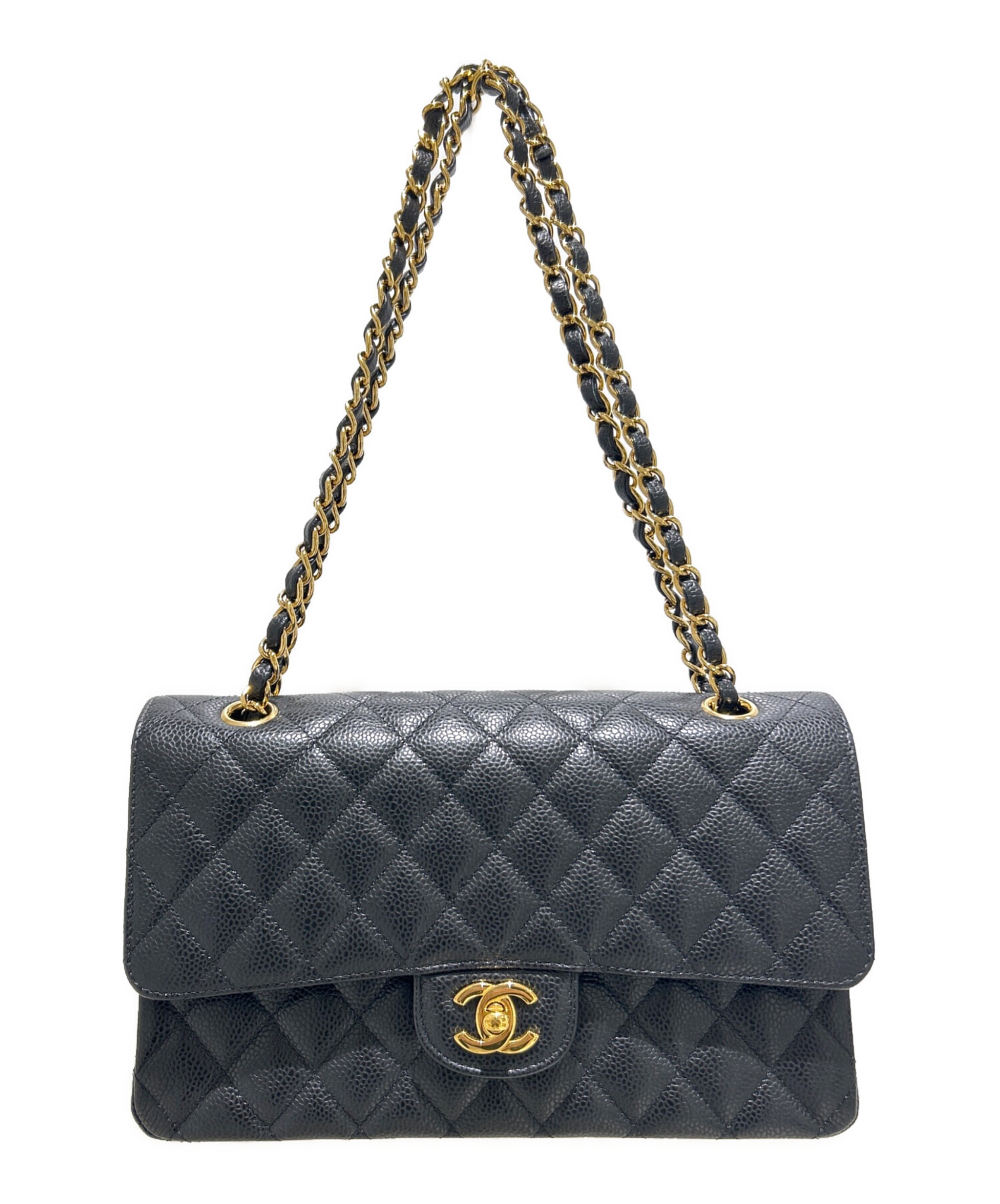 中古・古着通販】CHANEL (シャネル) Double Flap Chain Shoulder Bag