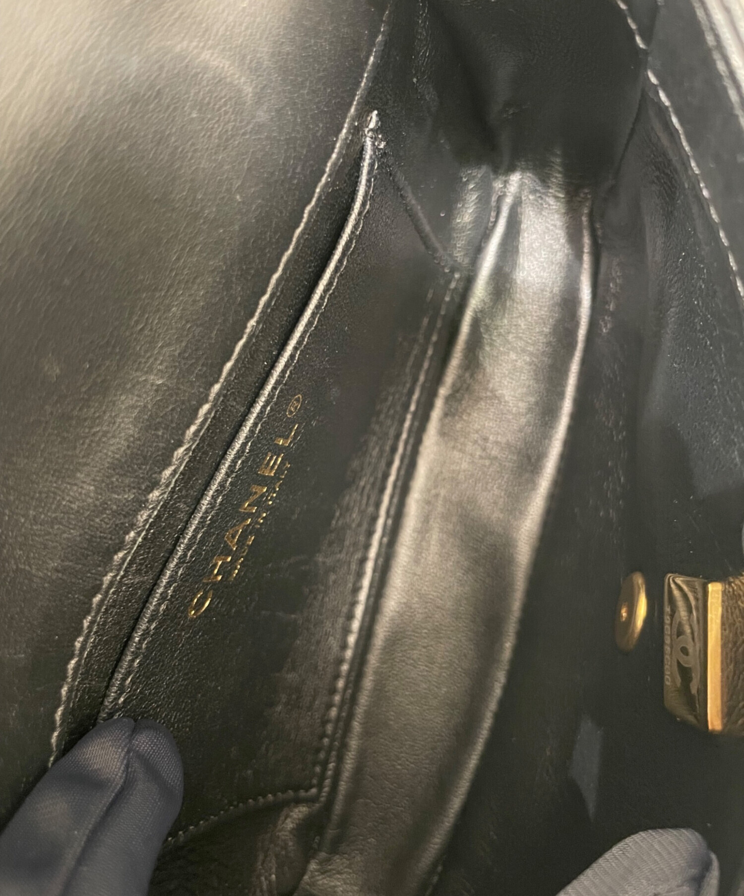 中古・古着通販】CHANEL (シャネル) ミニ マトラッセ18 ハートチャーム