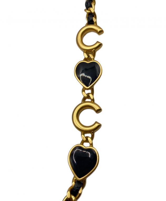 中古・古着通販】CHANEL (シャネル) ハートチャームチェーンショルダー