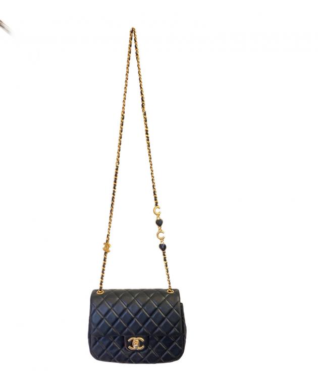 シャネル♡チェーンショルダー 中古・古着通販】CHANEL (シャネル) ハートチャームチェーンショルダー