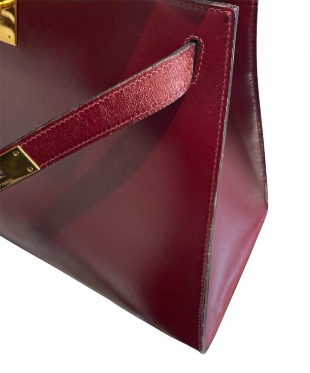 中古・古着通販】HERMES (エルメス) ケリー28 外縫い/ボックスカーフ