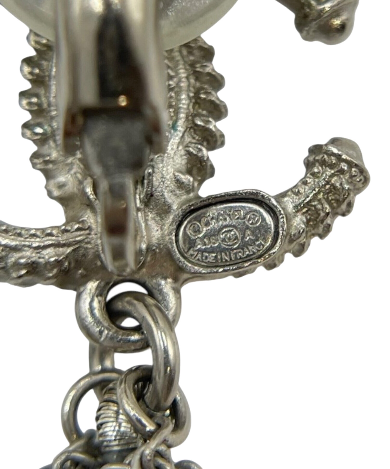 中古・古着通販】CHANEL (シャネル) ココマーク パールイヤリング