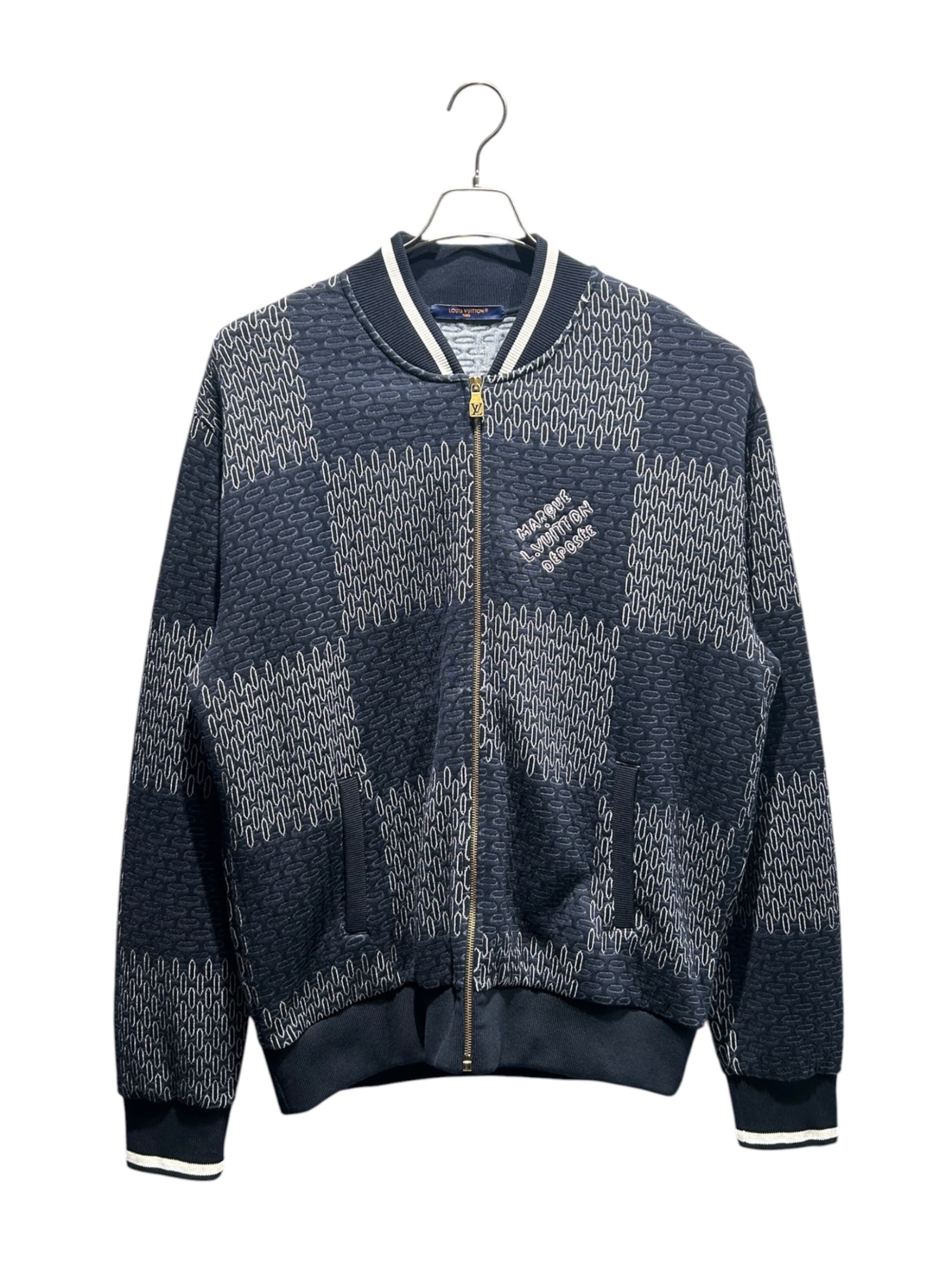 [最終値下げ]美品ルイヴィトン　ボンバージャケット 中古・古着通販】LOUIS VUITTON (ルイ ヴィトン) ダミエ ボンバー