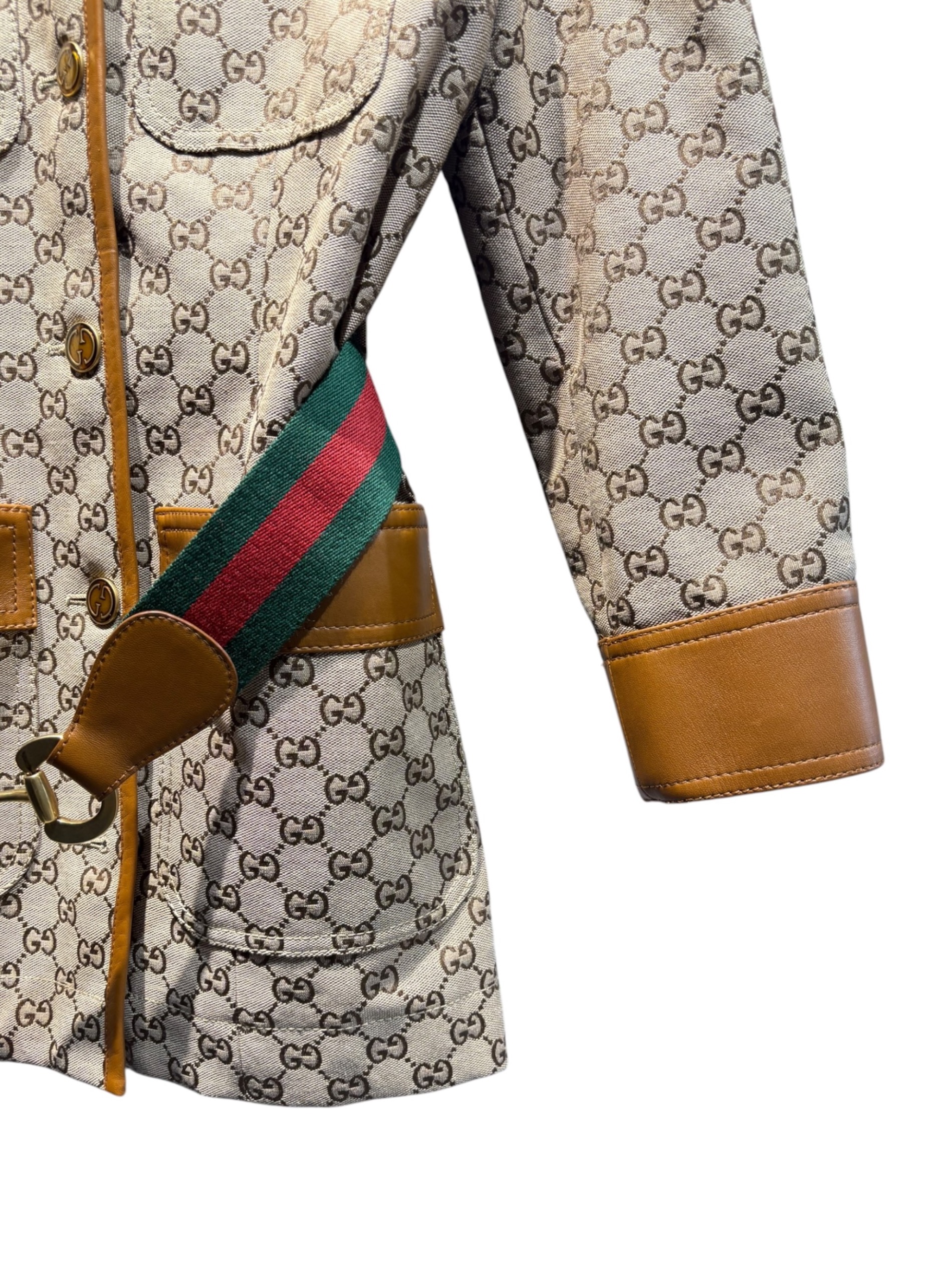 中古・古着通販】GUCCI (グッチ) GGスープリームキャンバスジャケット