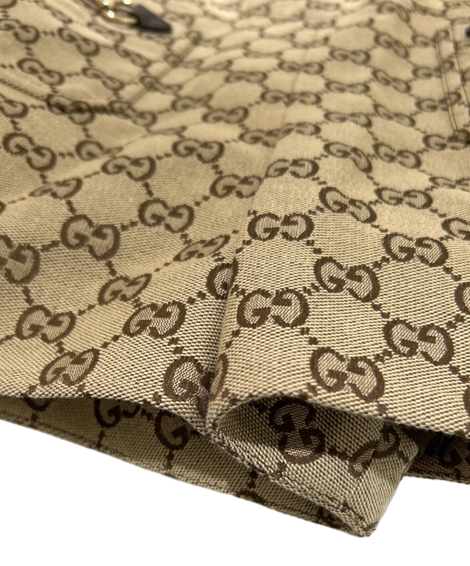 中古・古着通販】GUCCI (グッチ) GGスープリーム キャンバスサロペット