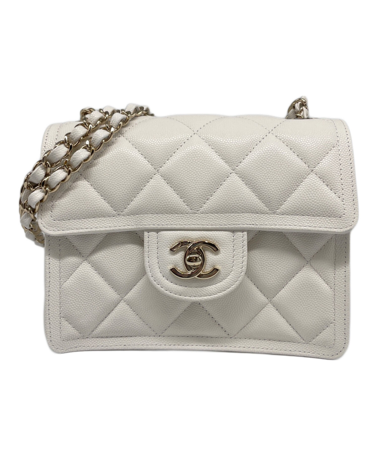 中古・古着通販】CHANEL (シャネル) マトラッセ ミニフラップバッグ 中古・古着通販】CHANEL (シャネル) マトラッセ ミニフラップバッグ