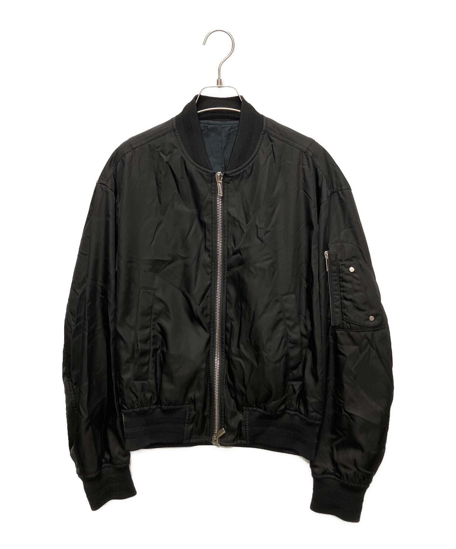 ヴィンテージChristian Dior ショート丈ジャケット 中古・古着通販】Dior (ディオール) ブルゾン ブラック サイズ:44