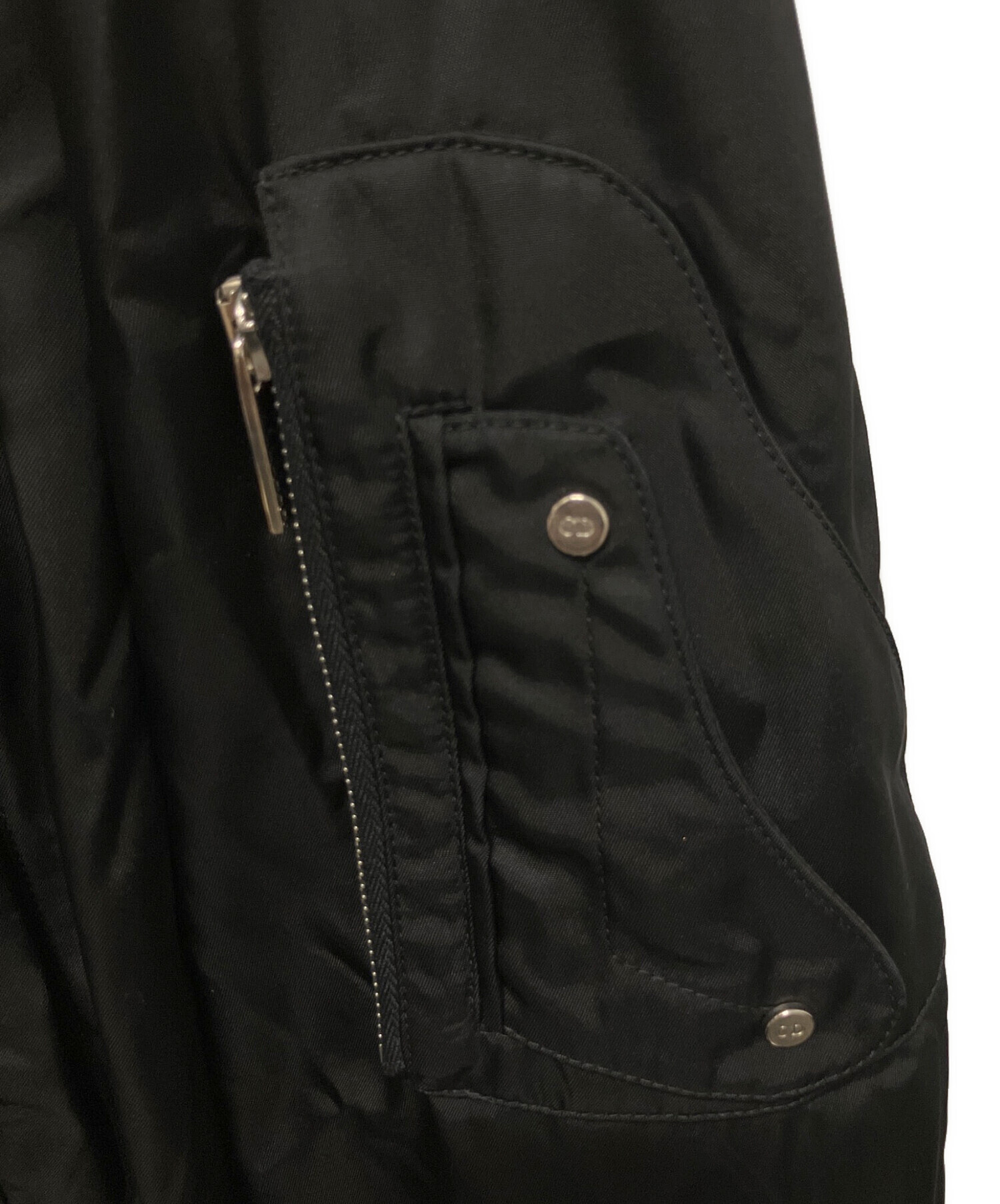 中古・古着通販】Dior (ディオール) ブルゾン ブラック サイズ:44