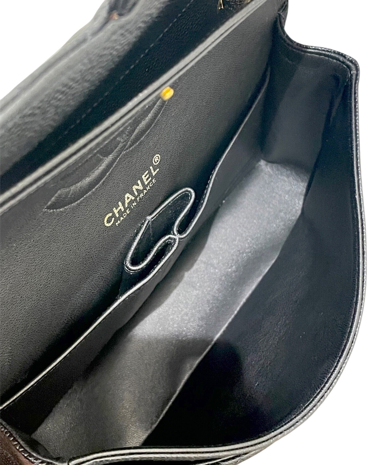シャネル マトラッセ レディース 【中古】 中古・古着通販】CHANEL (シャネル) マトラッセ25 Wフラップチェーン