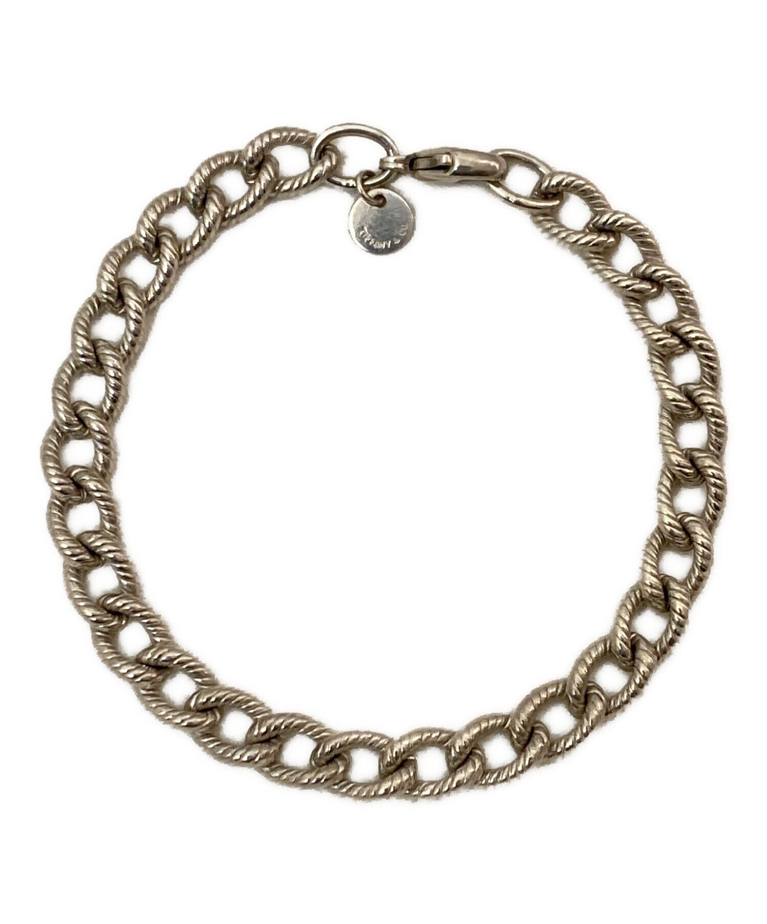 Tiffany & Co. SV925 ロープブレスレット 19cm 約21g 中古・古着通販】TIFFANY & Co. (ティファニー) ロープ ブレスレット