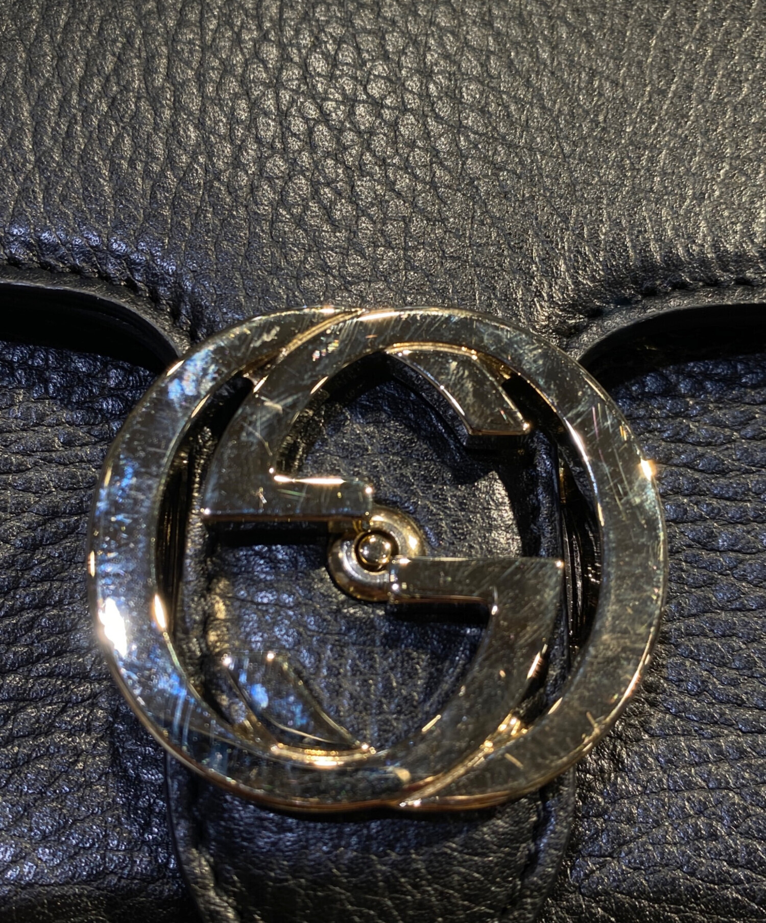 中古・古着通販】GUCCI (グッチ) インターロッキング2WAYショルダー