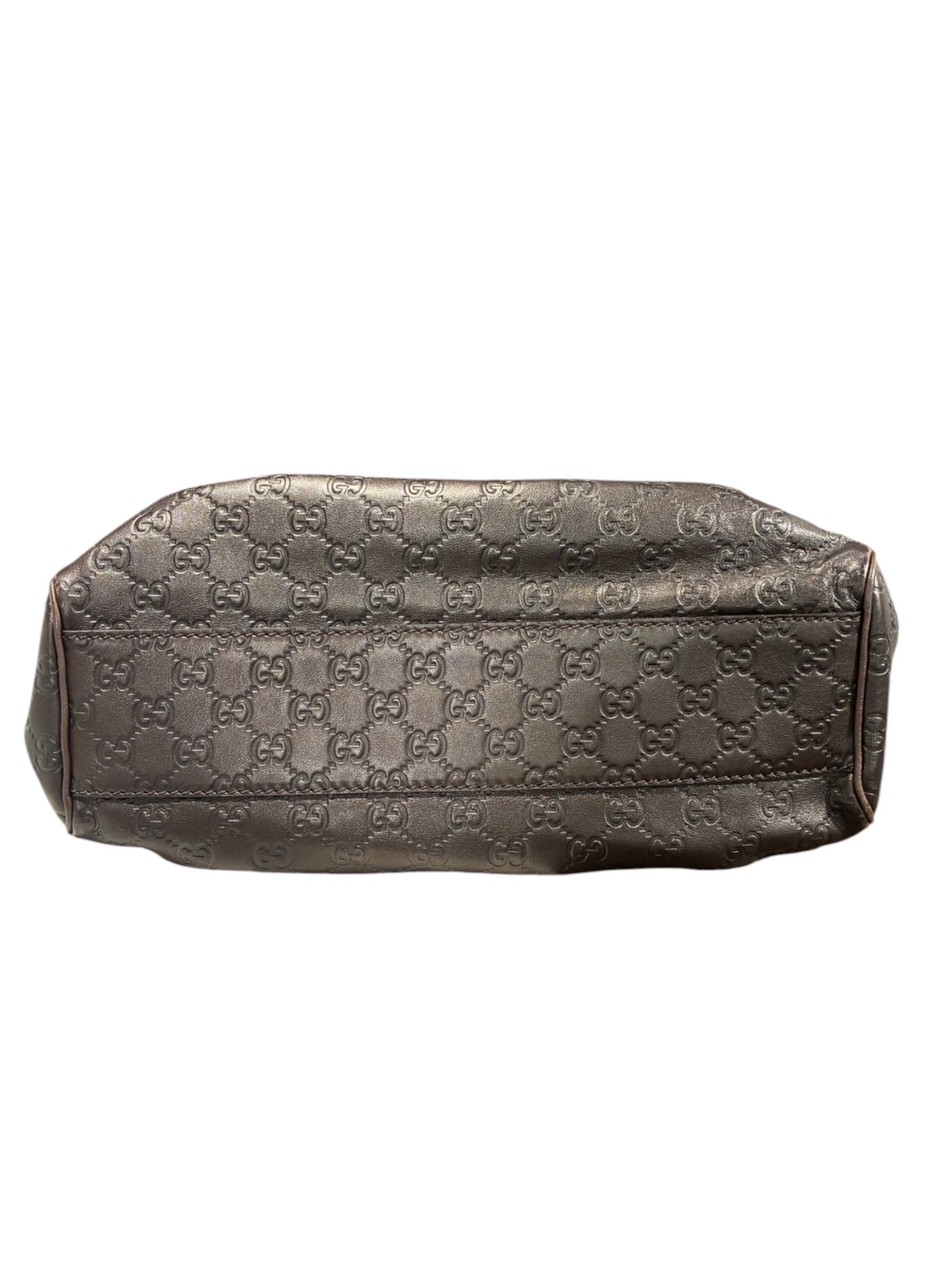 中古・古着通販】GUCCI (グッチ) ハンドバッグ/211944 ブラウン サイズ