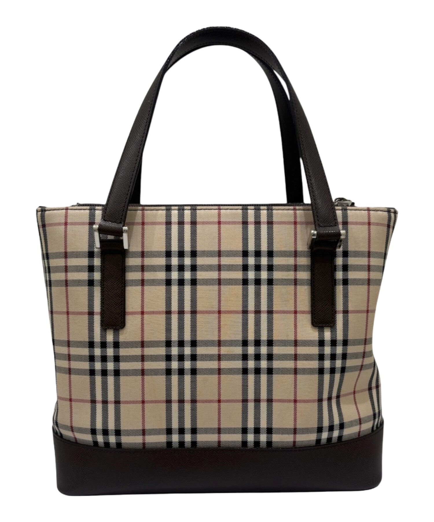 中古・古着通販】BURBERRY (バーバリー) ノバチェック柄トートバッグ