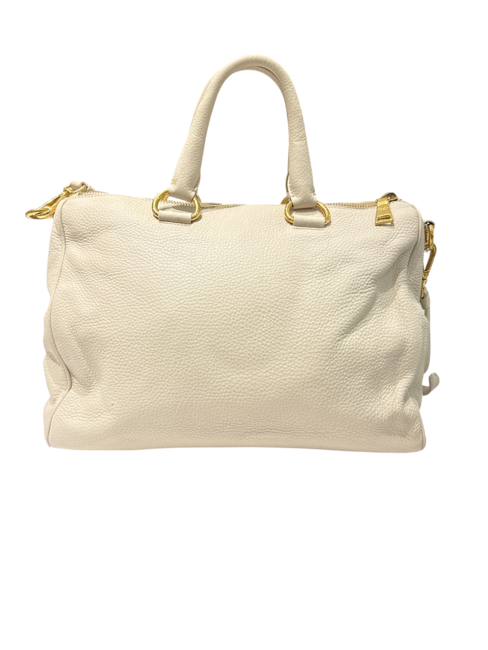 プラダ　ショルダーバッグ　ベージュ 中古・古着通販】PRADA (プラダ) 2WAYショルダーバッグ ベージュ