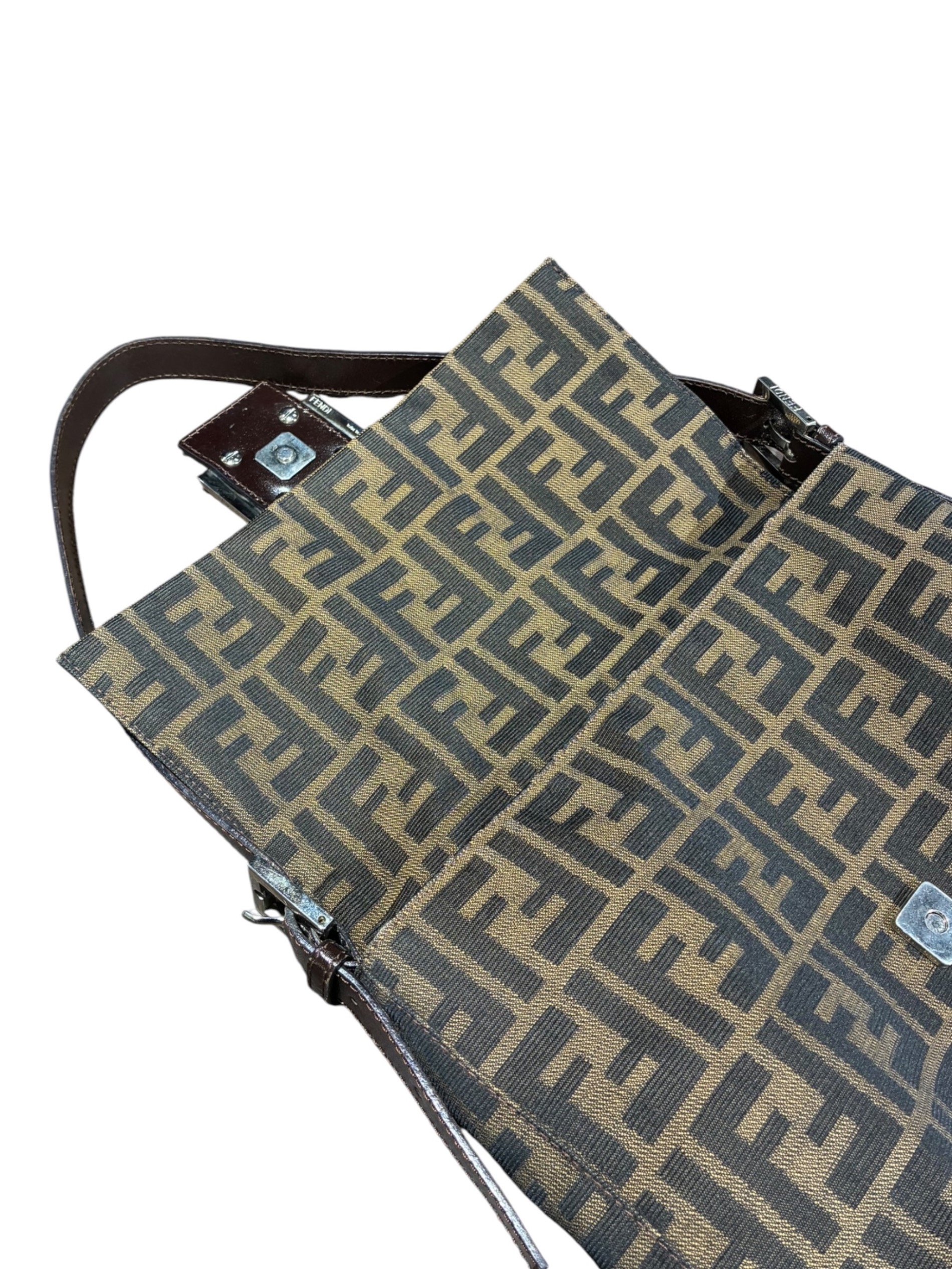 中古・古着通販】FENDI (フェンディ) ショルダーバッグ ブラウン