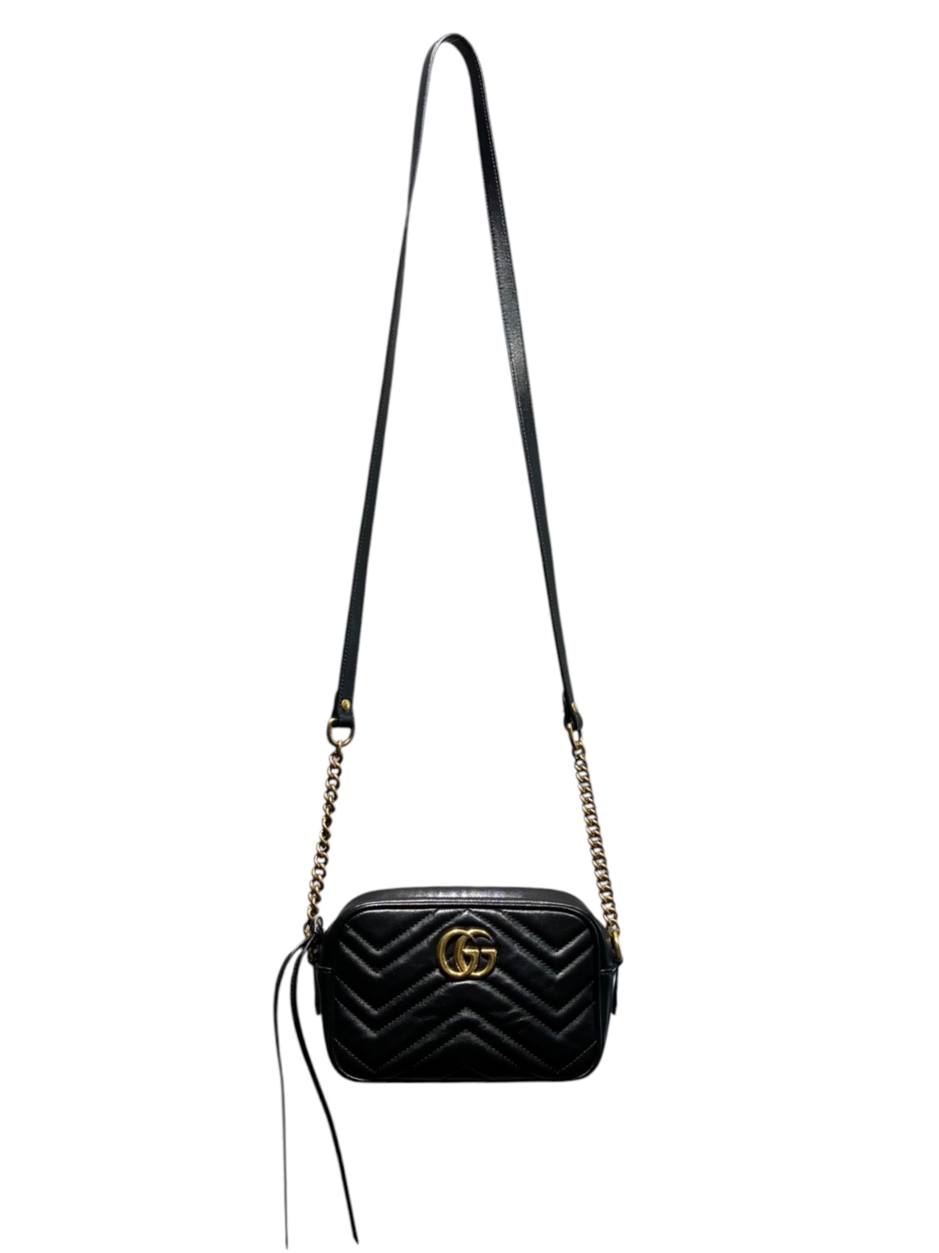 中古・古着通販】GUCCI (グッチ) ショルダーバッグ/GGマーモント