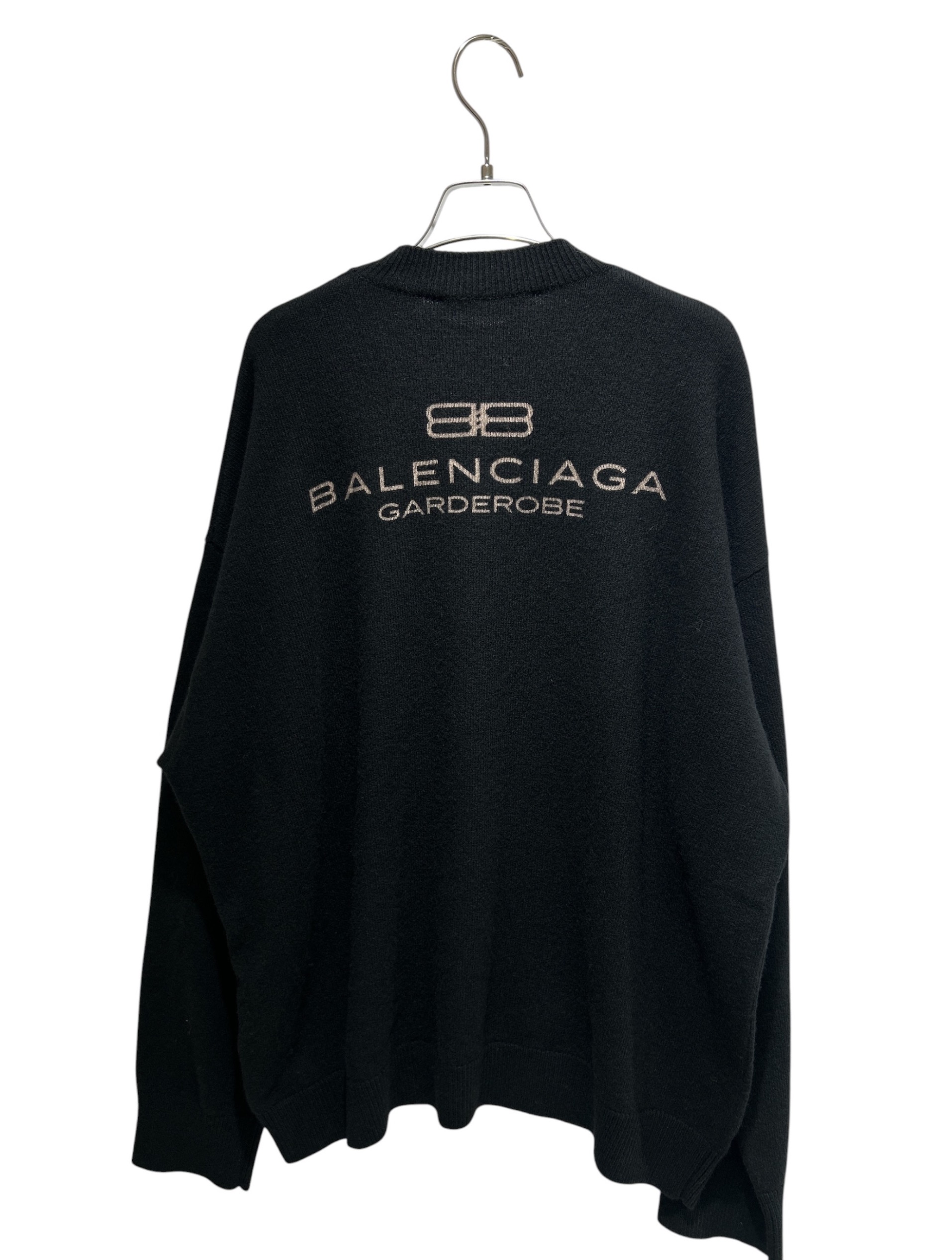 中古・古着通販】BALENCIAGA (バレンシアガ) Back-logo knit sweater