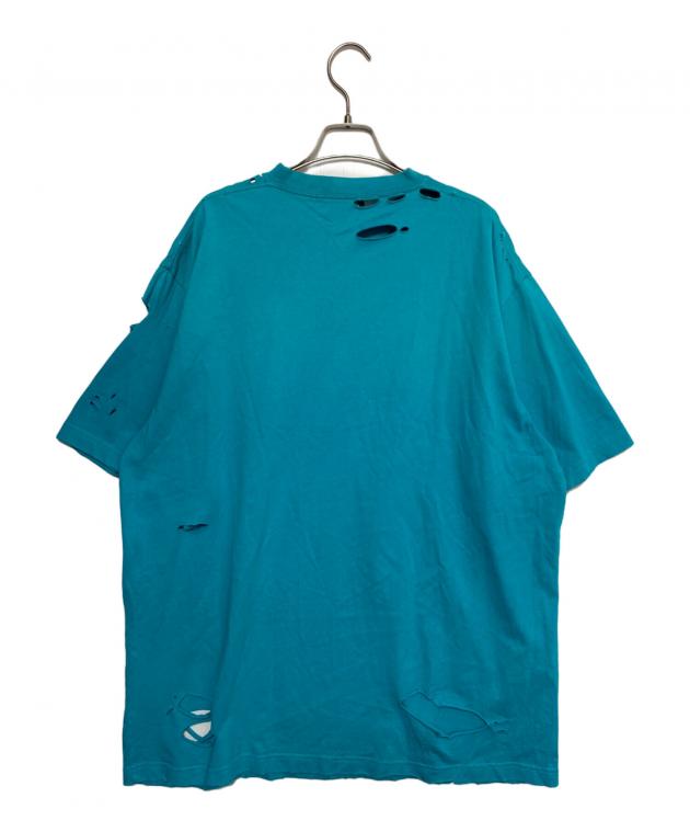 中古・古着通販】BALENCIAGA (バレンシアガ) デストロイ加工ロゴT