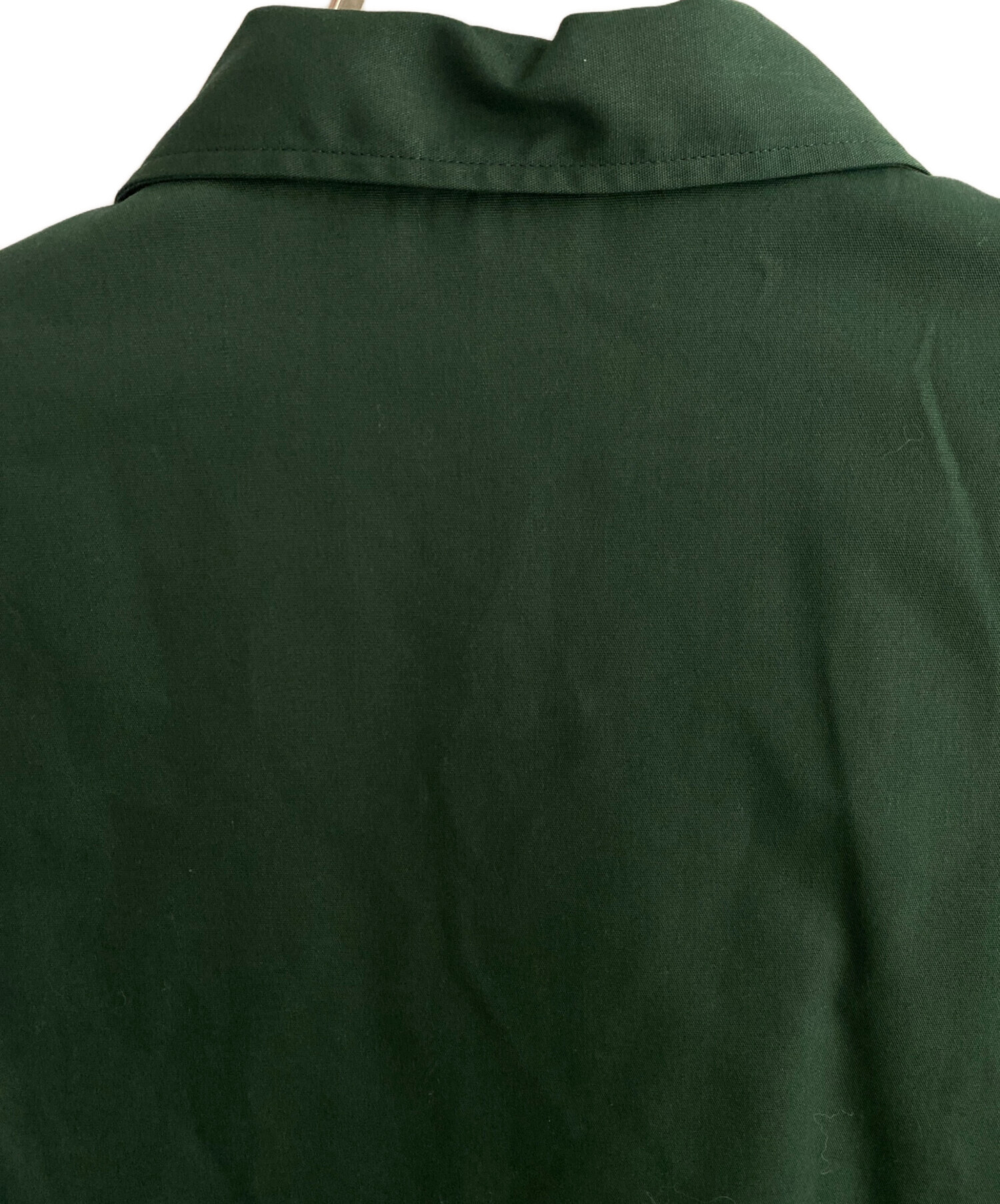 中古・古着通販】PRADA (プラダ) 半袖ジップシャツ グリーン サイズ:M