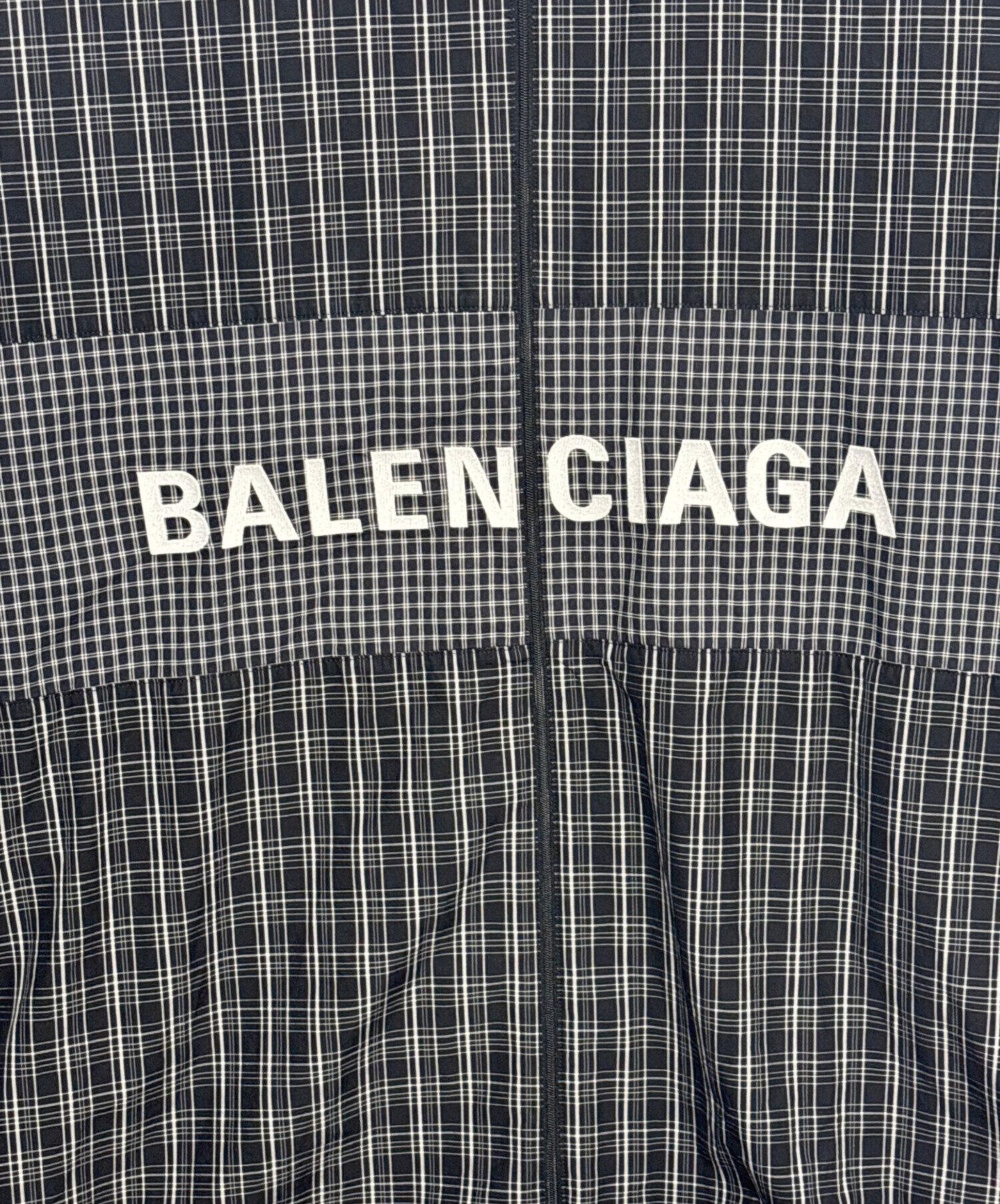 中古・古着通販】BALENCIAGA (バレンシアガ) ロゴポプリンジャケット