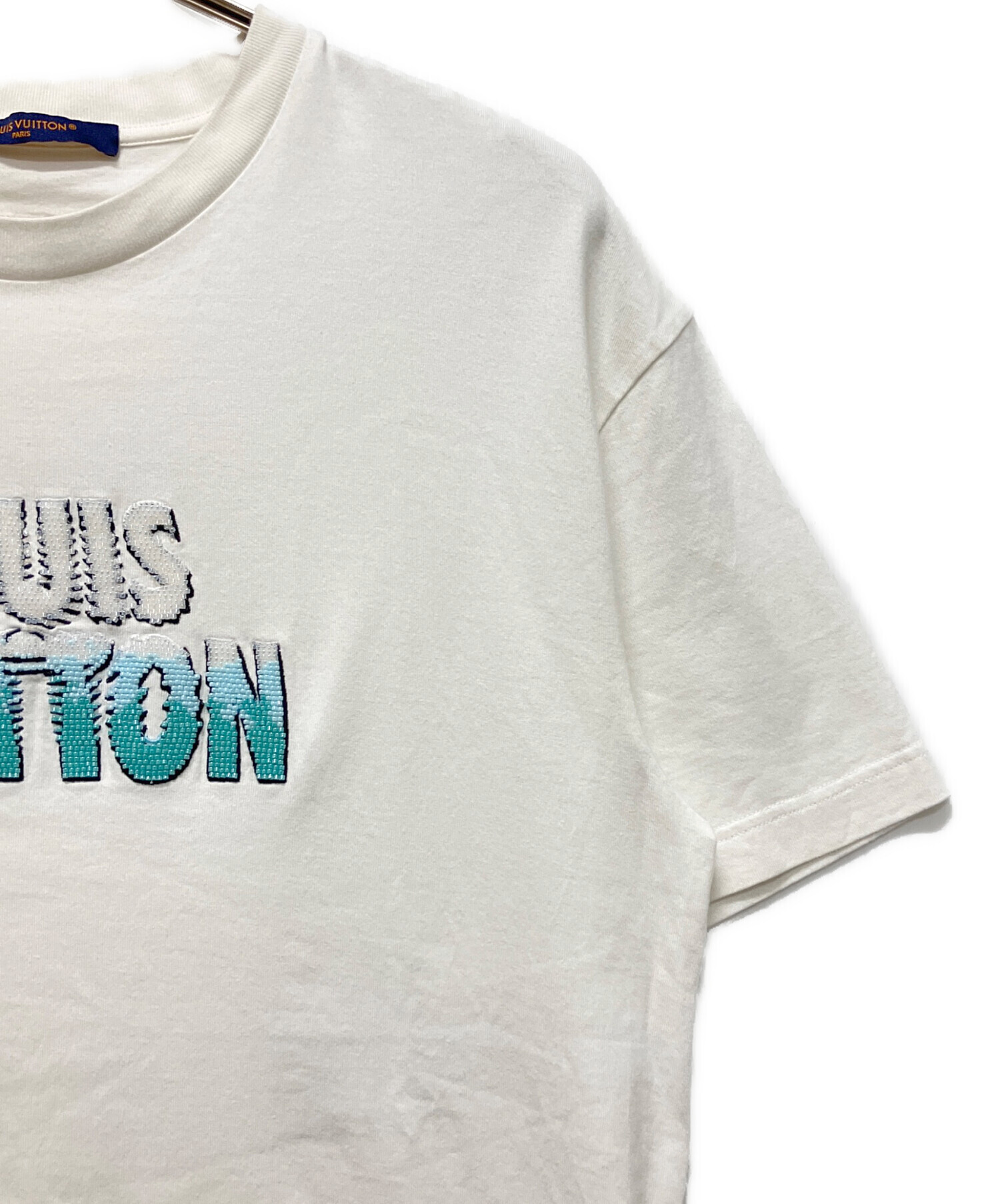 希少　即日発送　ルイヴィトン　ビーズ刺繍ロゴ　Tシャツ 1094000932378576_01_6125.jpeg