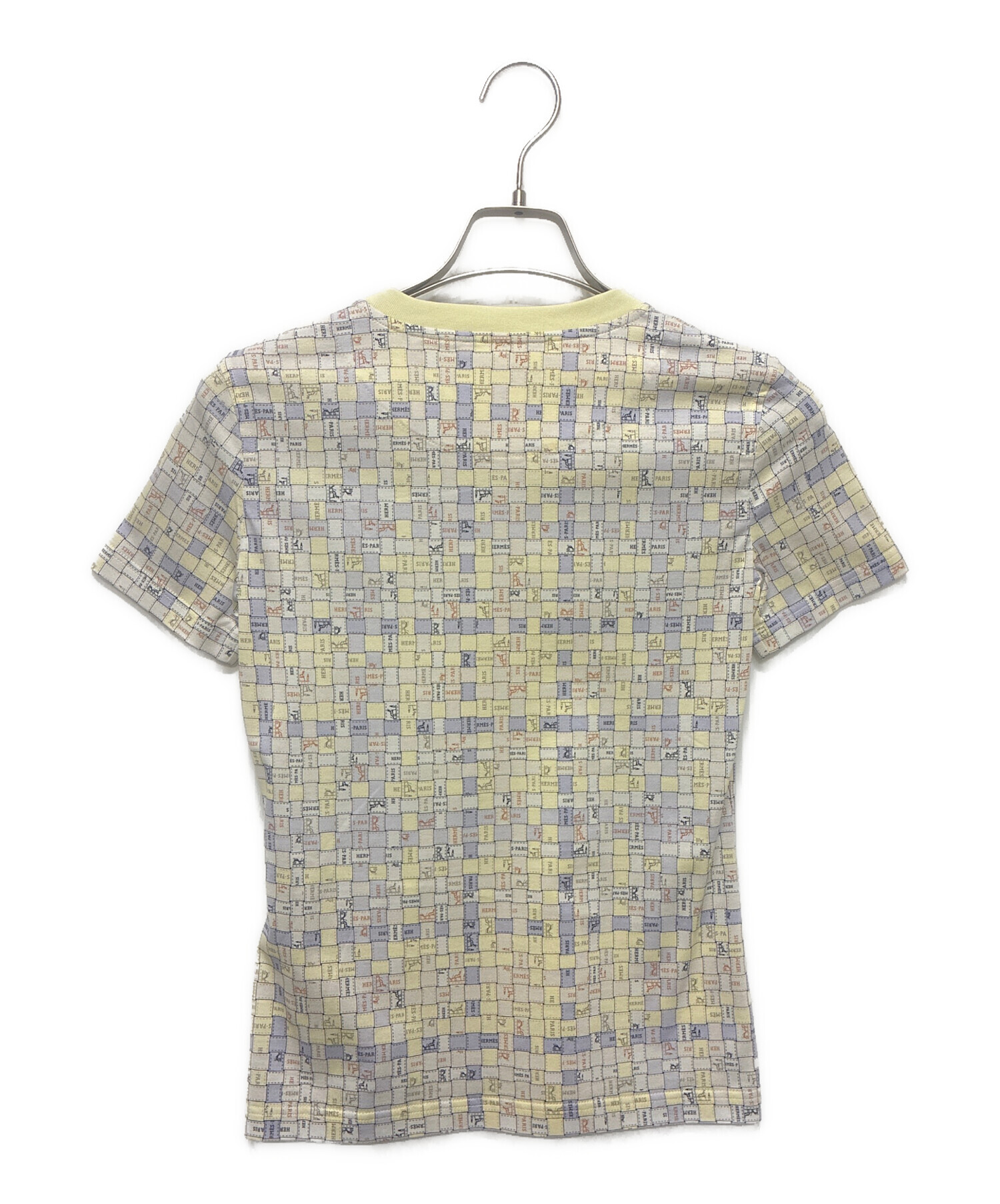 中古・古着通販】HERMES (エルメス) ボルデュックチェックTシャツ