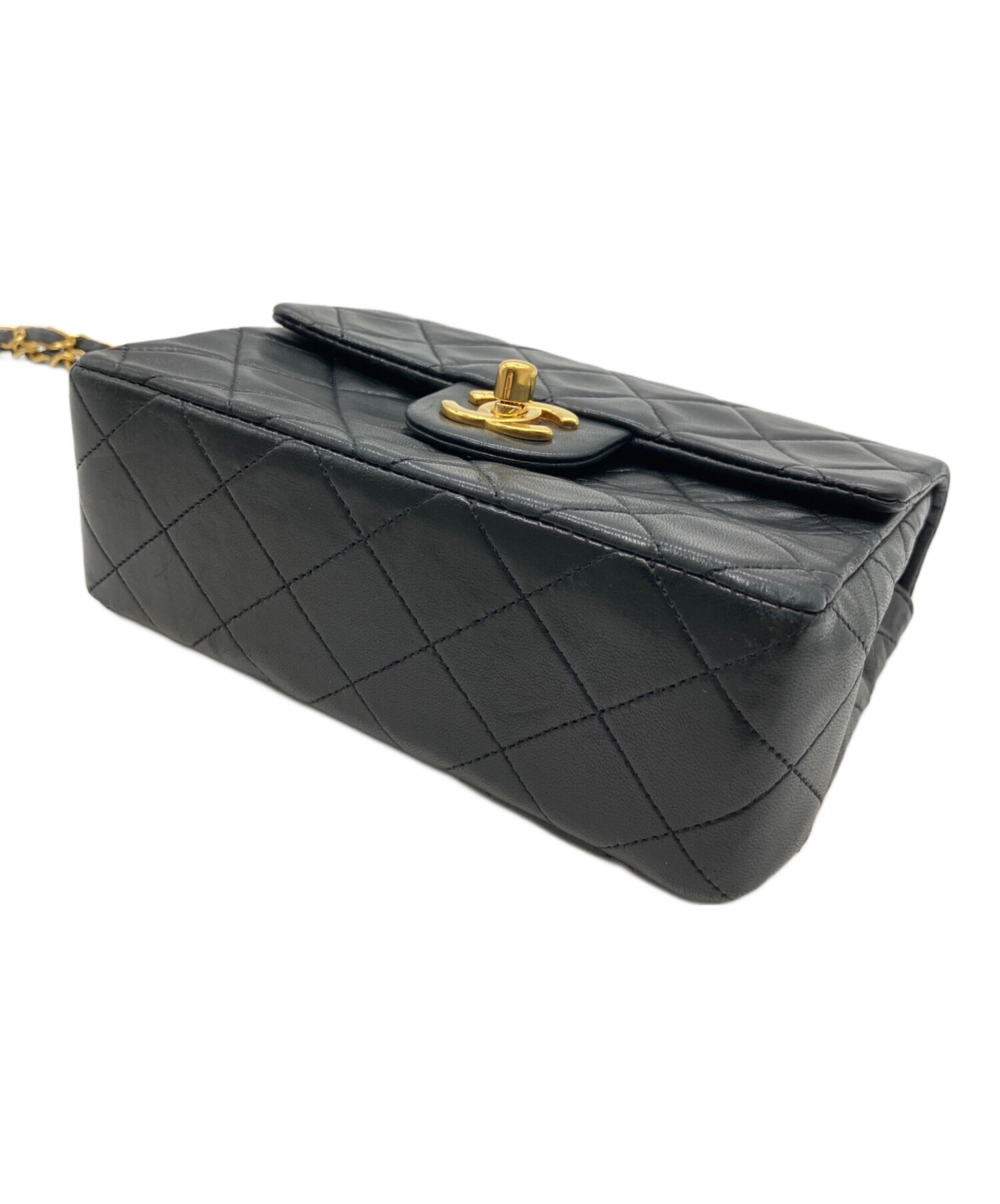 ヒ*ス様 ☆期間限定お値下げ中☆CHANELヴィンテージシャネルミニマトラッセ 中古・古着通販】CHANEL (シャネル) ミニマトラッセ17 ブラック サイズ