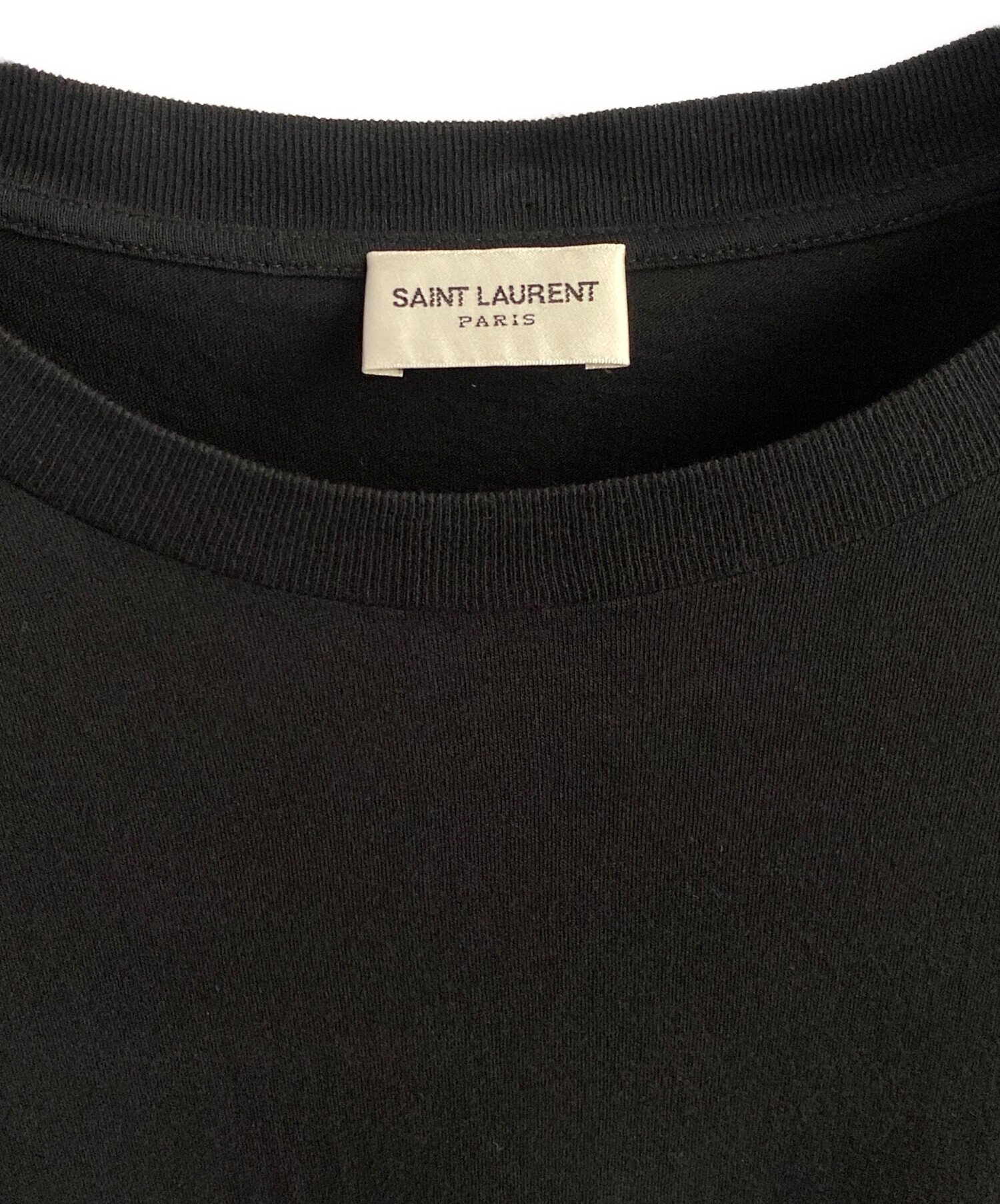 中古・古着通販】Saint Laurent Paris (サンローランパリ) ロゴTシャツ
