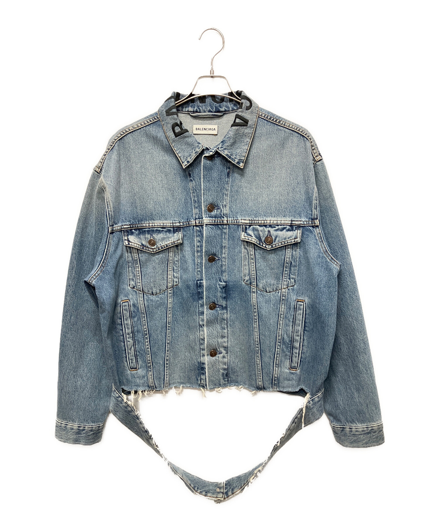 期間限定値下げ✭BALENCIAGA オーバーサイズデニムジャケット 34 中古・古着通販】BALENCIAGA (バレンシアガ) デニムジャケット