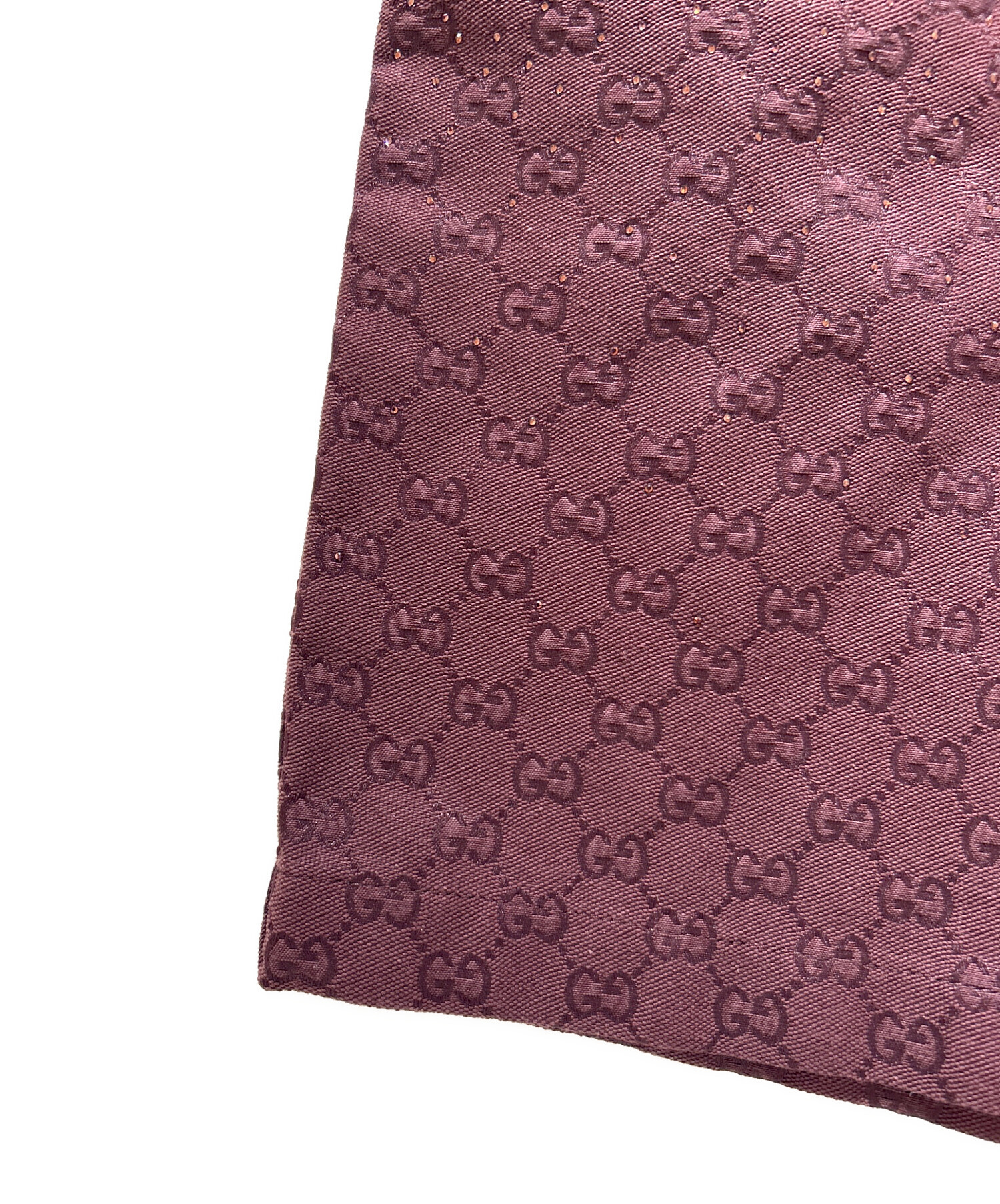 中古・古着通販】GUCCI (グッチ) クリスタルGGハーフパンツ/855092