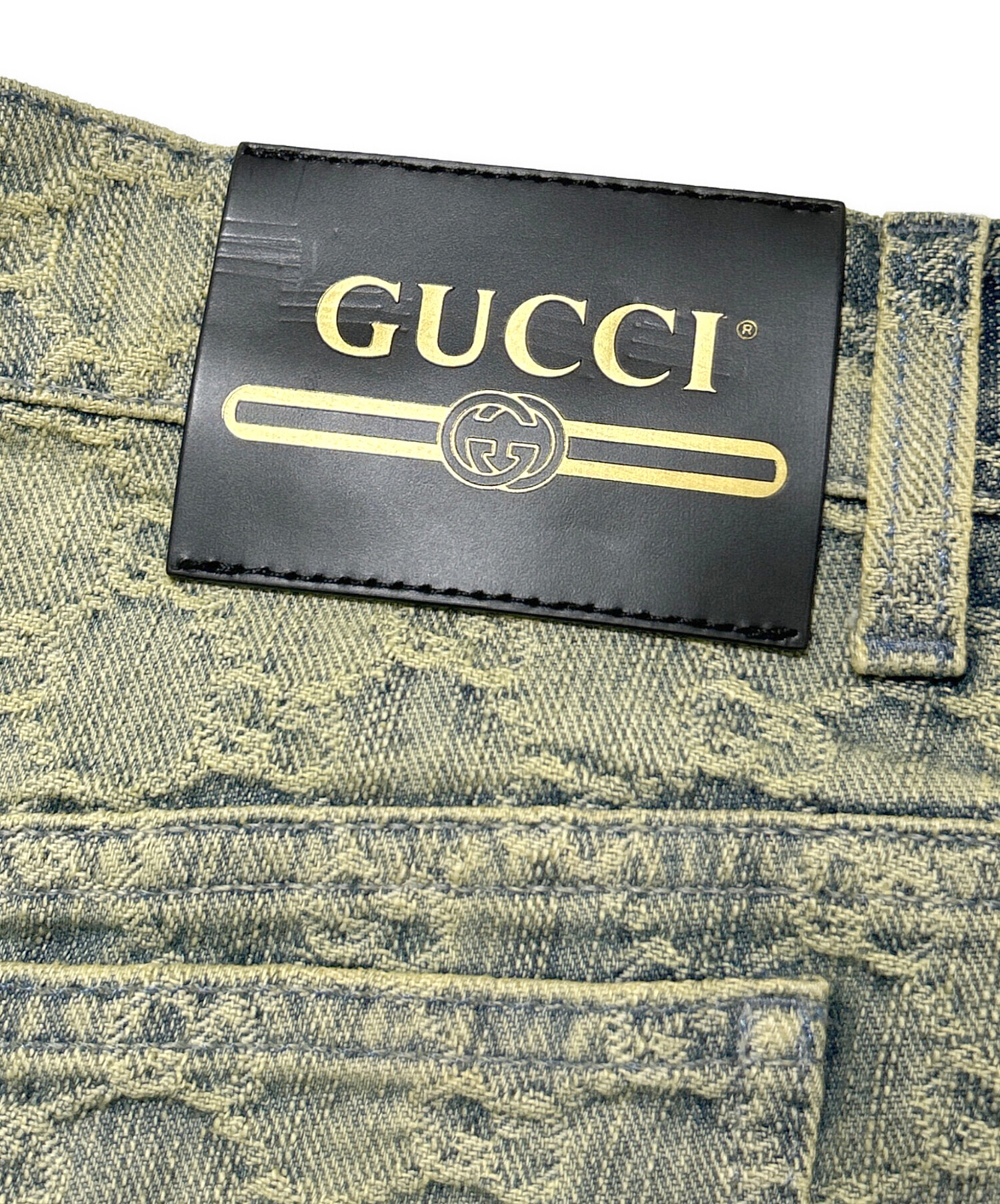 中古・古着通販】GUCCI (グッチ) GGデニムスカート/678789 XDB0K