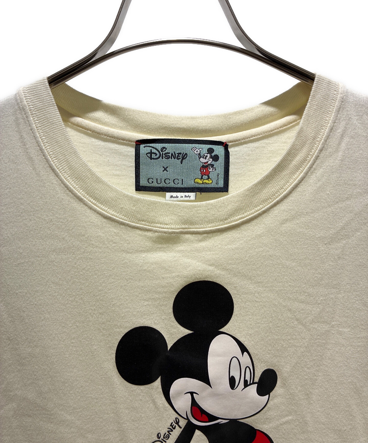 中古・古着通販】GUCCI (グッチ) DISNEY (ディズニー) ロゴプリントT