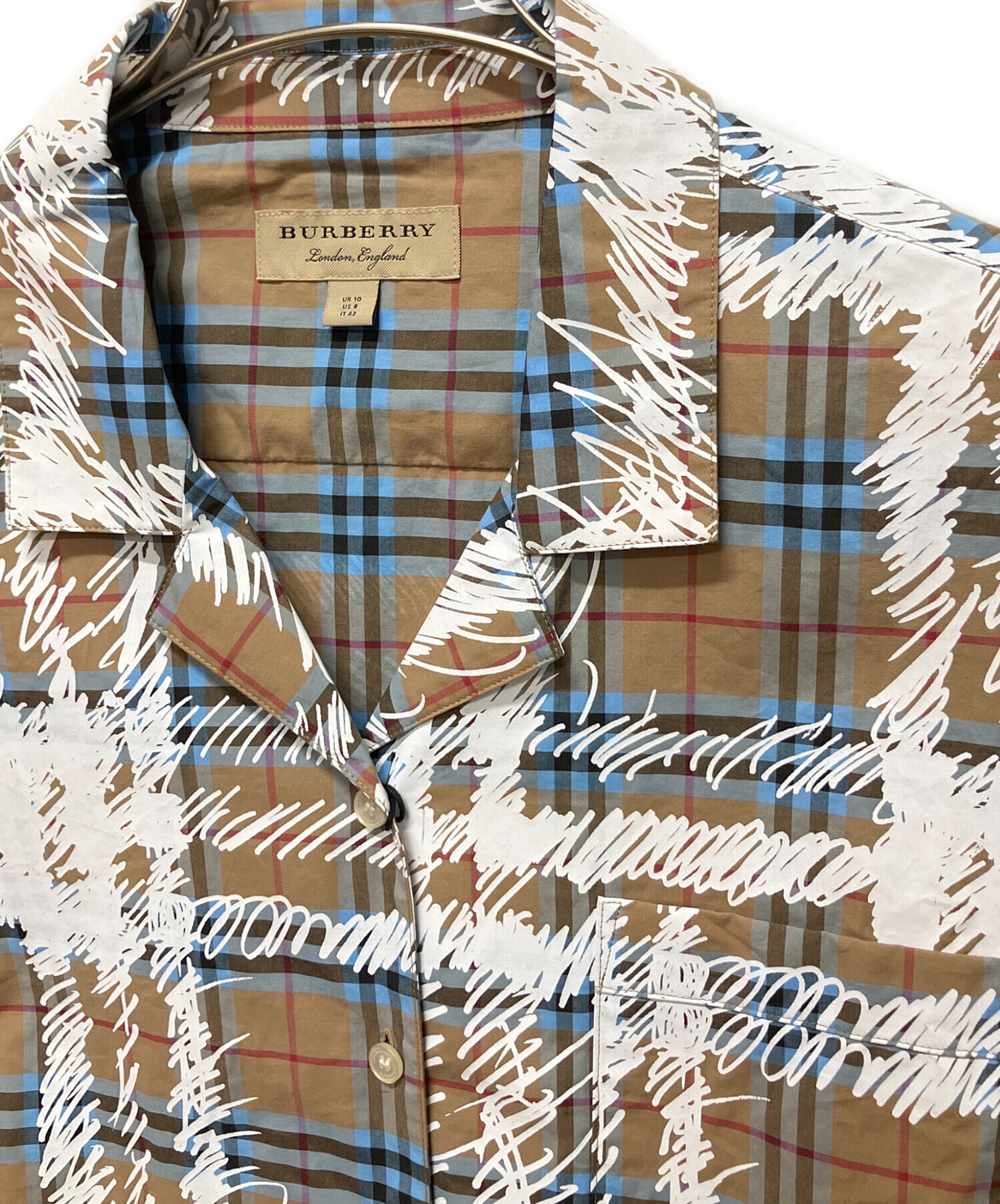 中古・古着通販】BURBERRY (バーバリー) ノバチェックグラフィティ