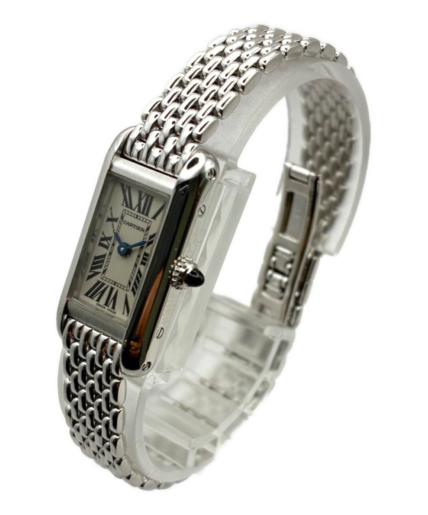 中古・古着通販】Cartier (カルティエ) タンクアロジェSM/K18WG/Au750