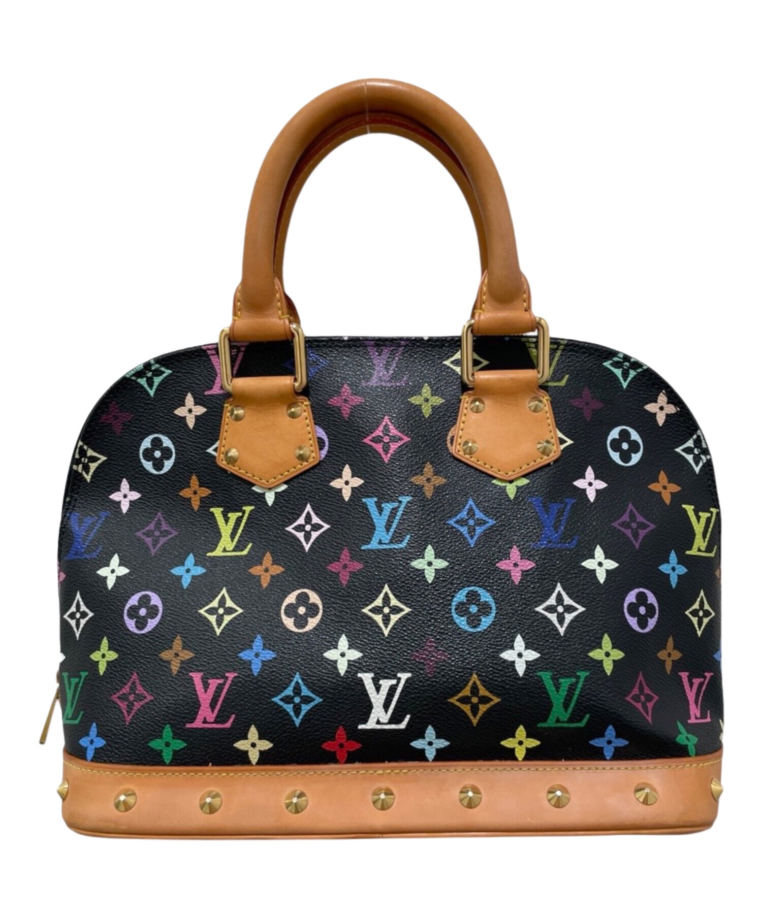 超難あり‼︎ ルイヴィトン テダPM モノグラム マルチカラー バッグ 中古・古着通販】LOUIS VUITTON (ルイ ヴィトン) モノグラム・マルチ