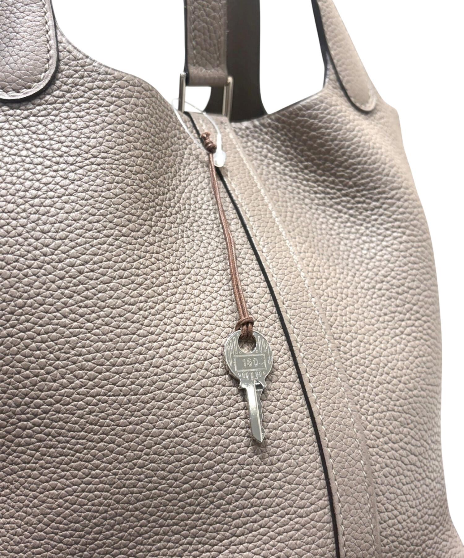 エルメス　ピコタンロックpm グラファイト　グレー　トリヨンモーリス　シルバー 中古・古着通販】HERMES (エルメス) ピコタンロックPM/シルバー金具
