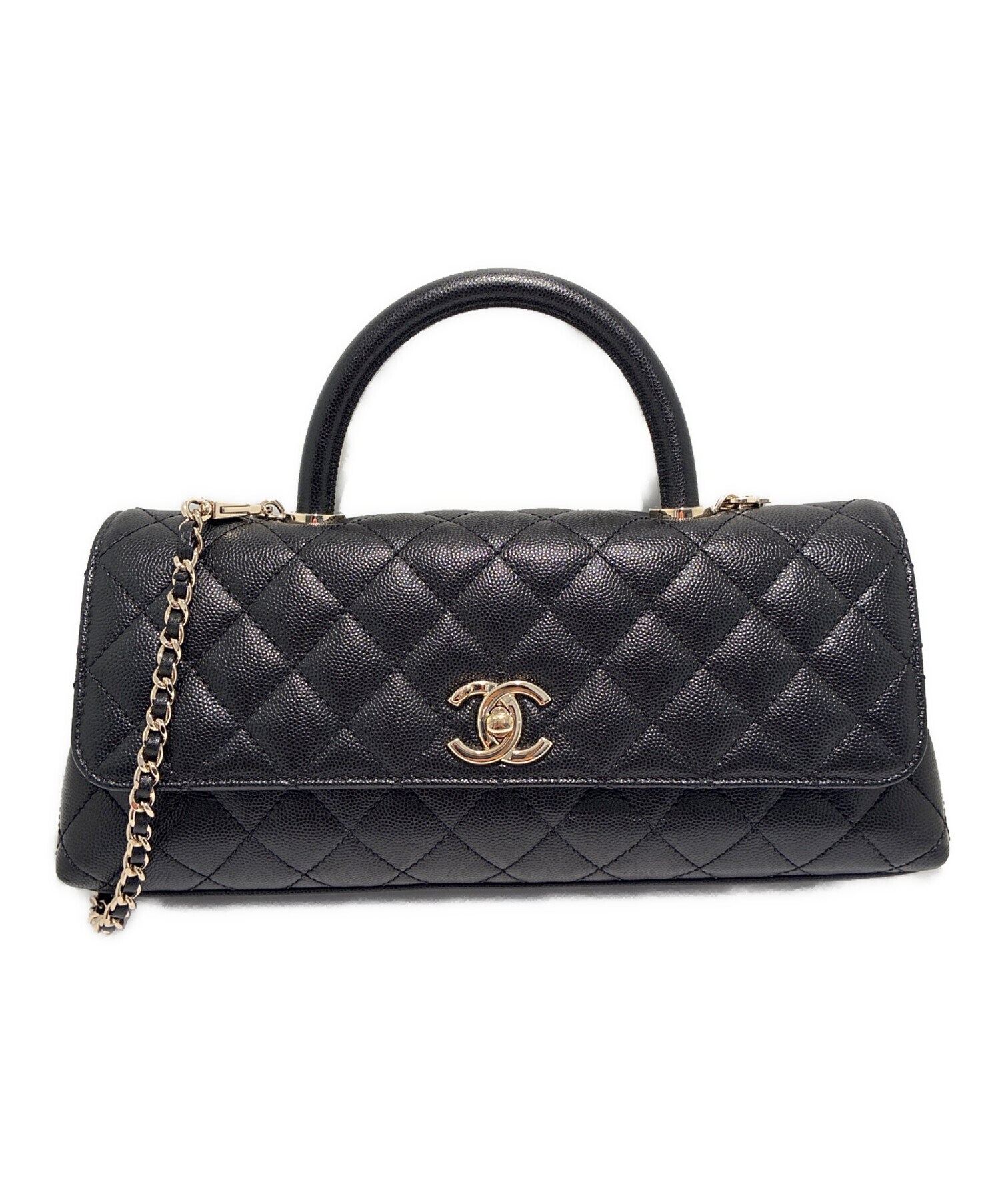 中古・古着通販】CHANEL (シャネル) マキシハンドルトップフラップ