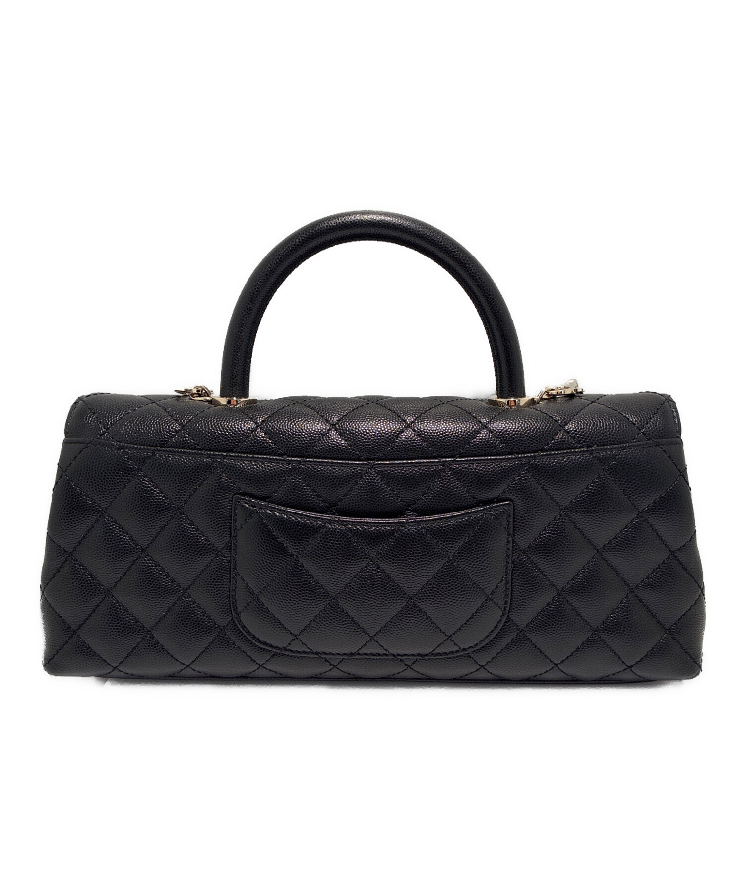 中古・古着通販】CHANEL (シャネル) マキシハンドルトップフラップ
