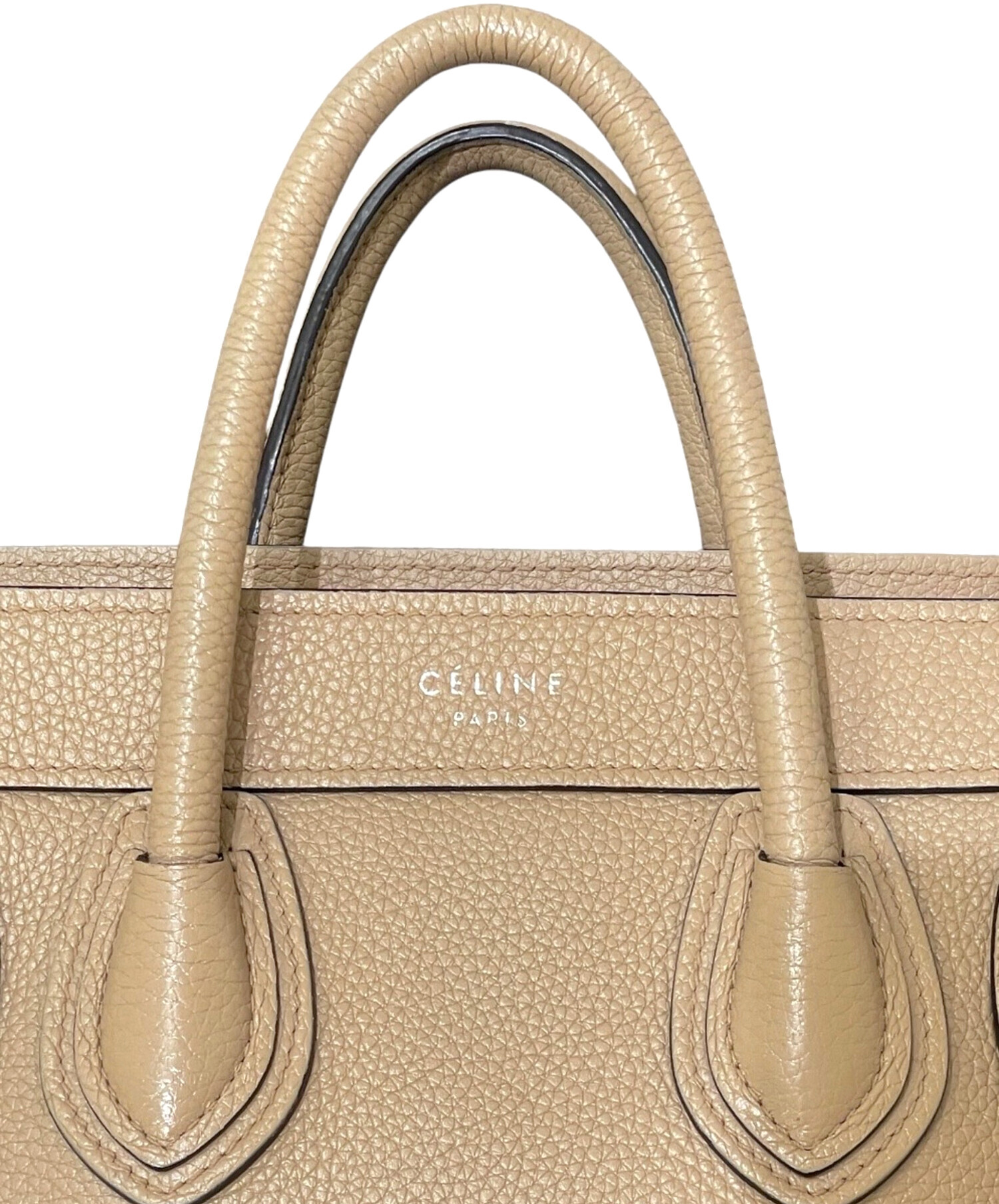 中古・古着通販】CELINE (セリーヌ) ラゲージ ナノショッパー ベージュ