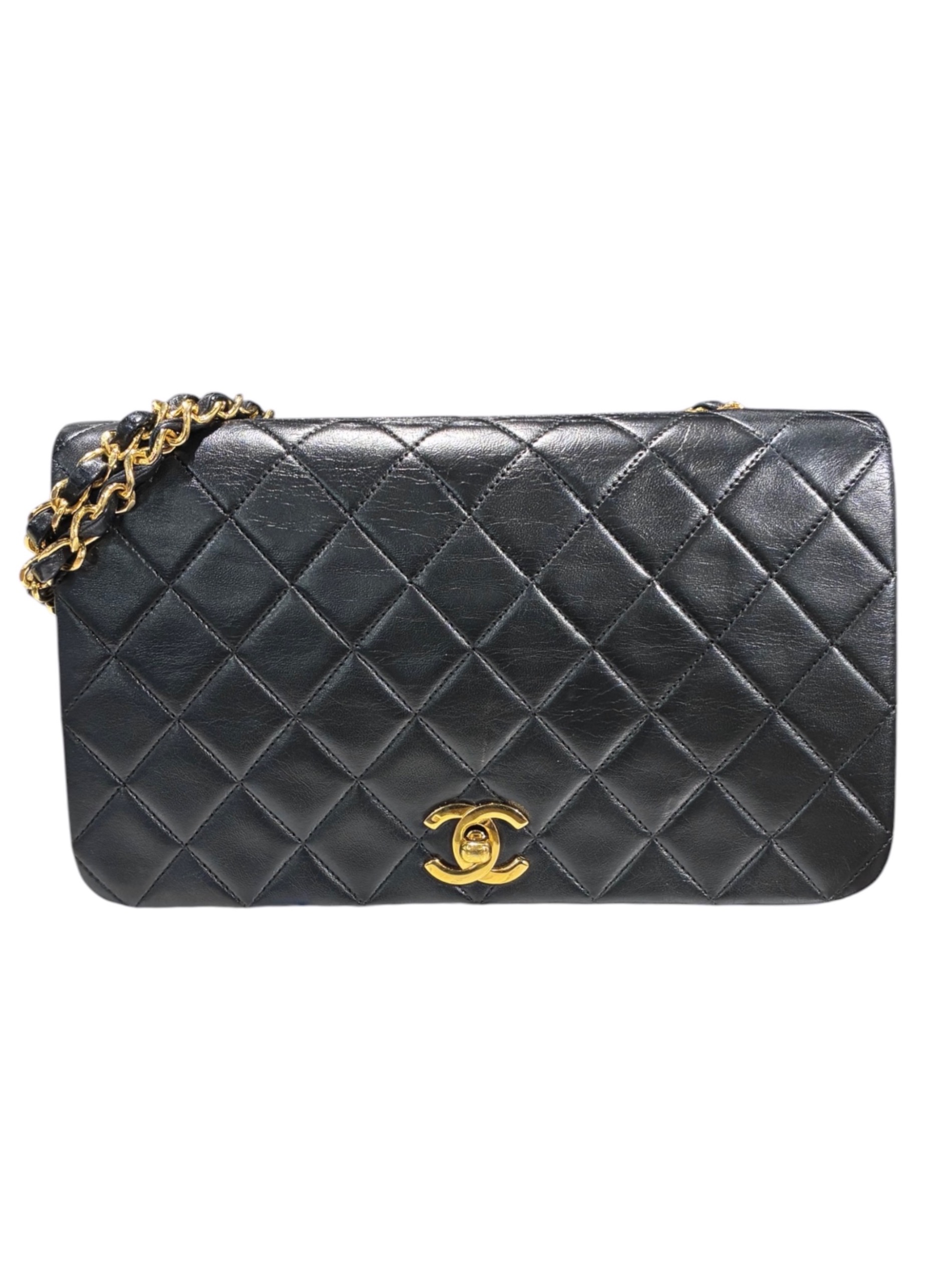 中古・古着通販】CHANEL (シャネル) マトラッセ ブラック×ゴールド 