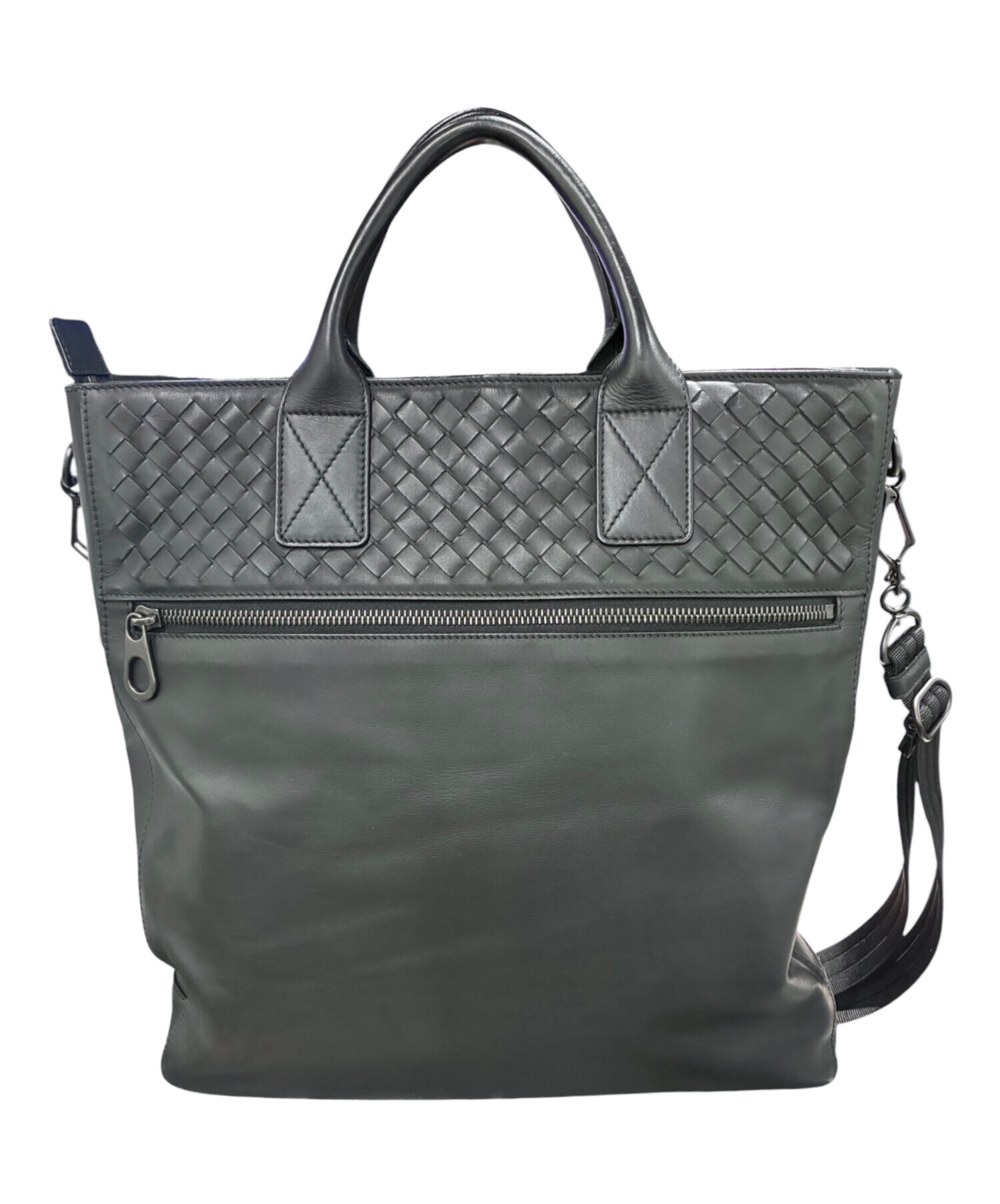 BOTTEGAVENETAボッテガ ビジネスバッグ 2way イントレチャート 中古・古着通販】BOTTEGA VENETA (ボッテガベネタ) イントレチャート