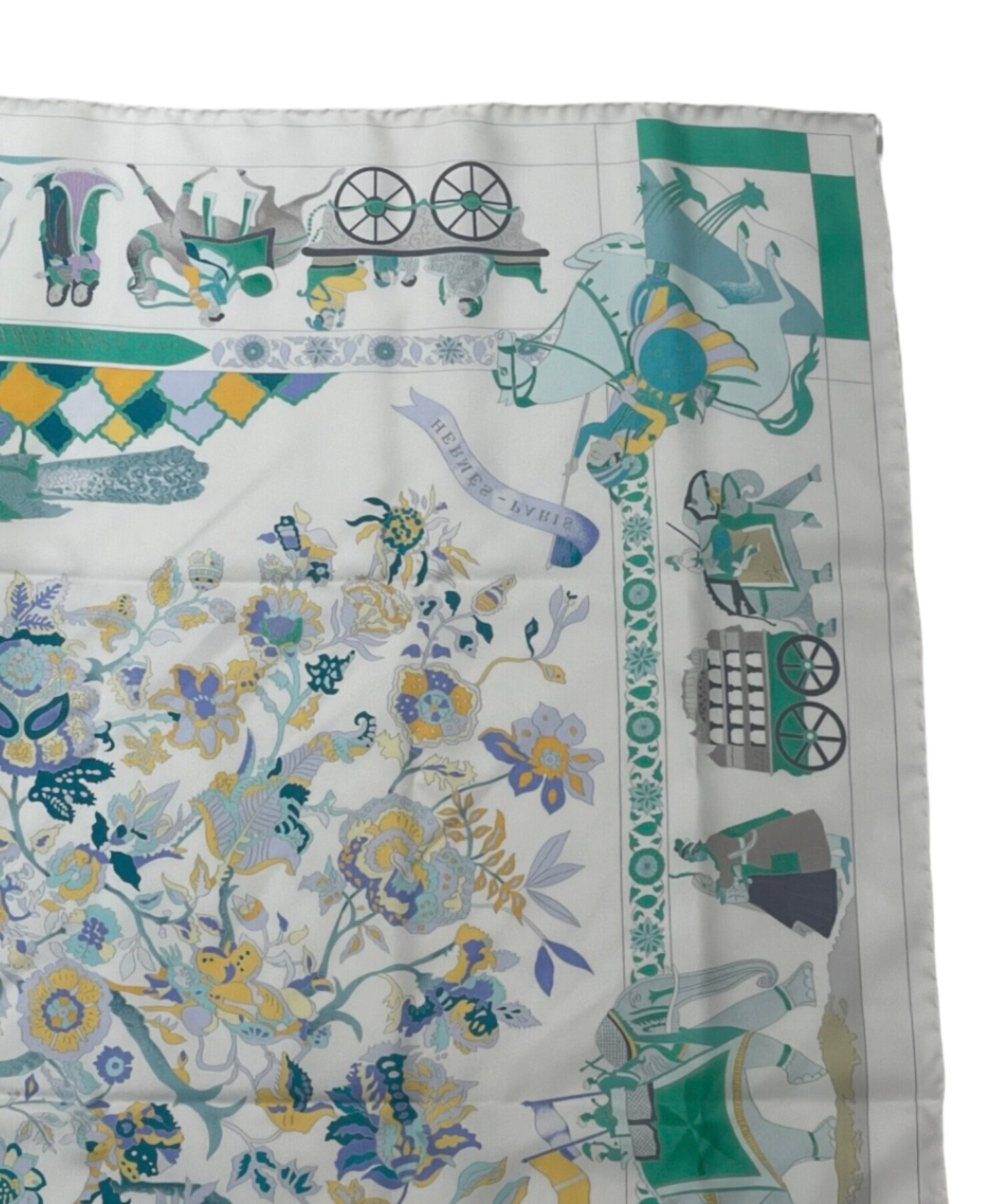中古・古着通販】HERMES (エルメス) カレ90《FANTAISIES INDIENNES