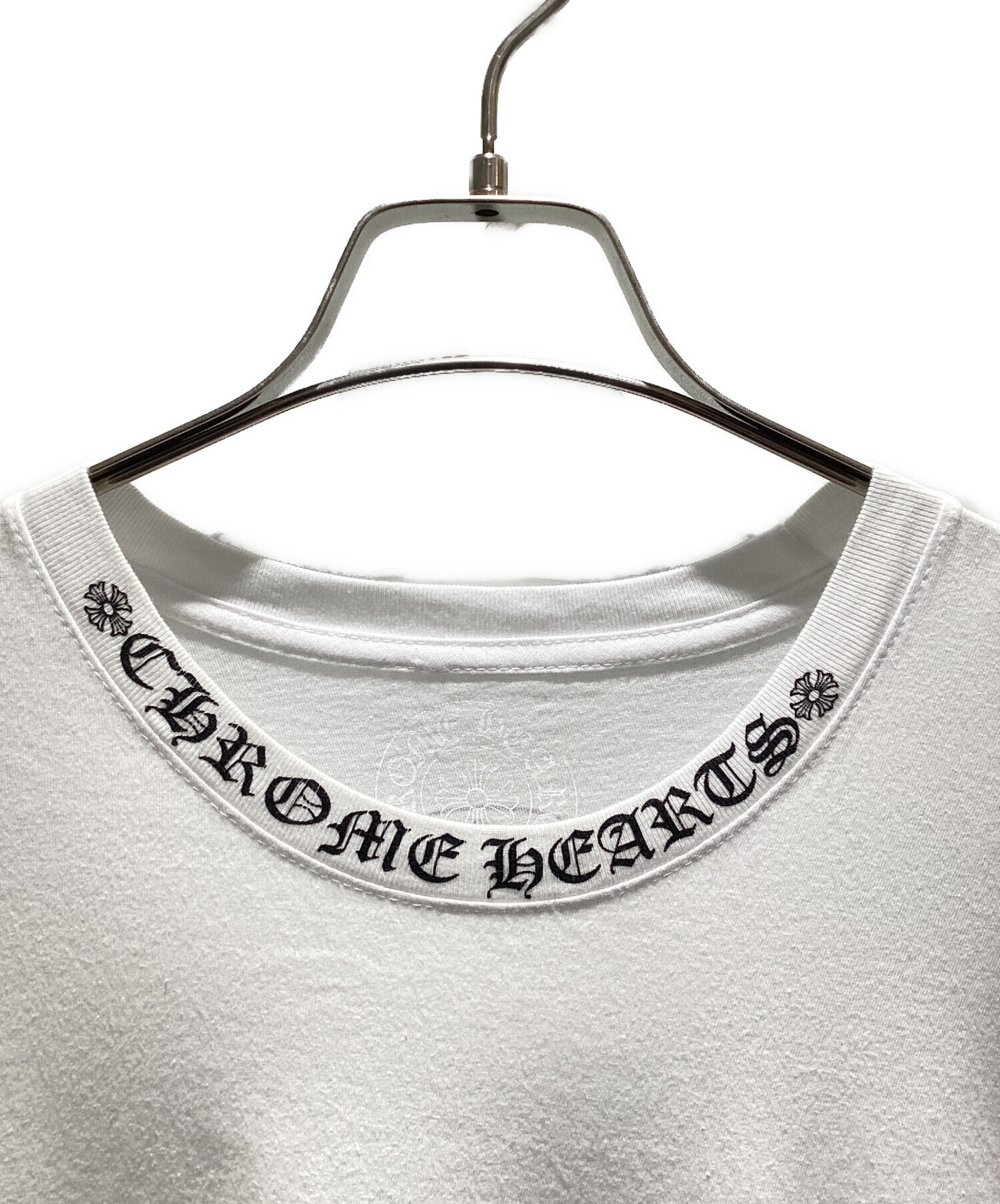 中古・古着通販】CHROME HEARTS (クロムハーツ) Neck Logo Pocket T 