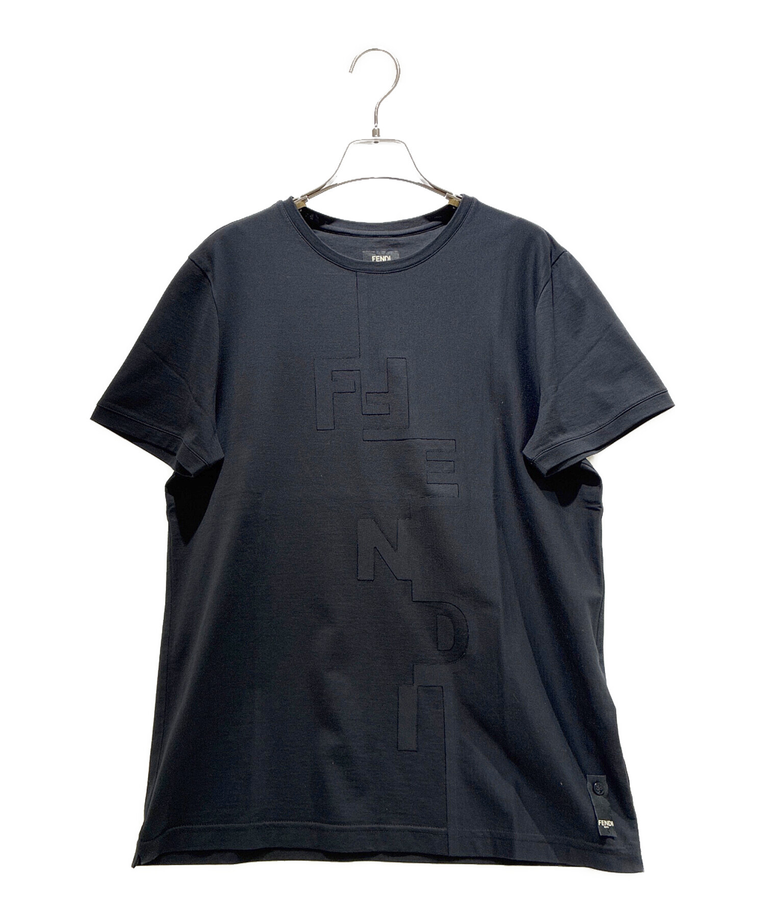 中古・古着通販】FENDI (フェンディ) エンボス加工/ロゴTシャツ