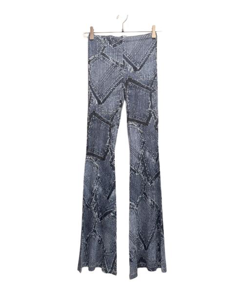 美品　PLEATS PLEASE 転写デニム ボトムプリント プリーツパンツ 中古・古着通販】PLEATS PLEASE (プリーツプリーズ) デニム転写