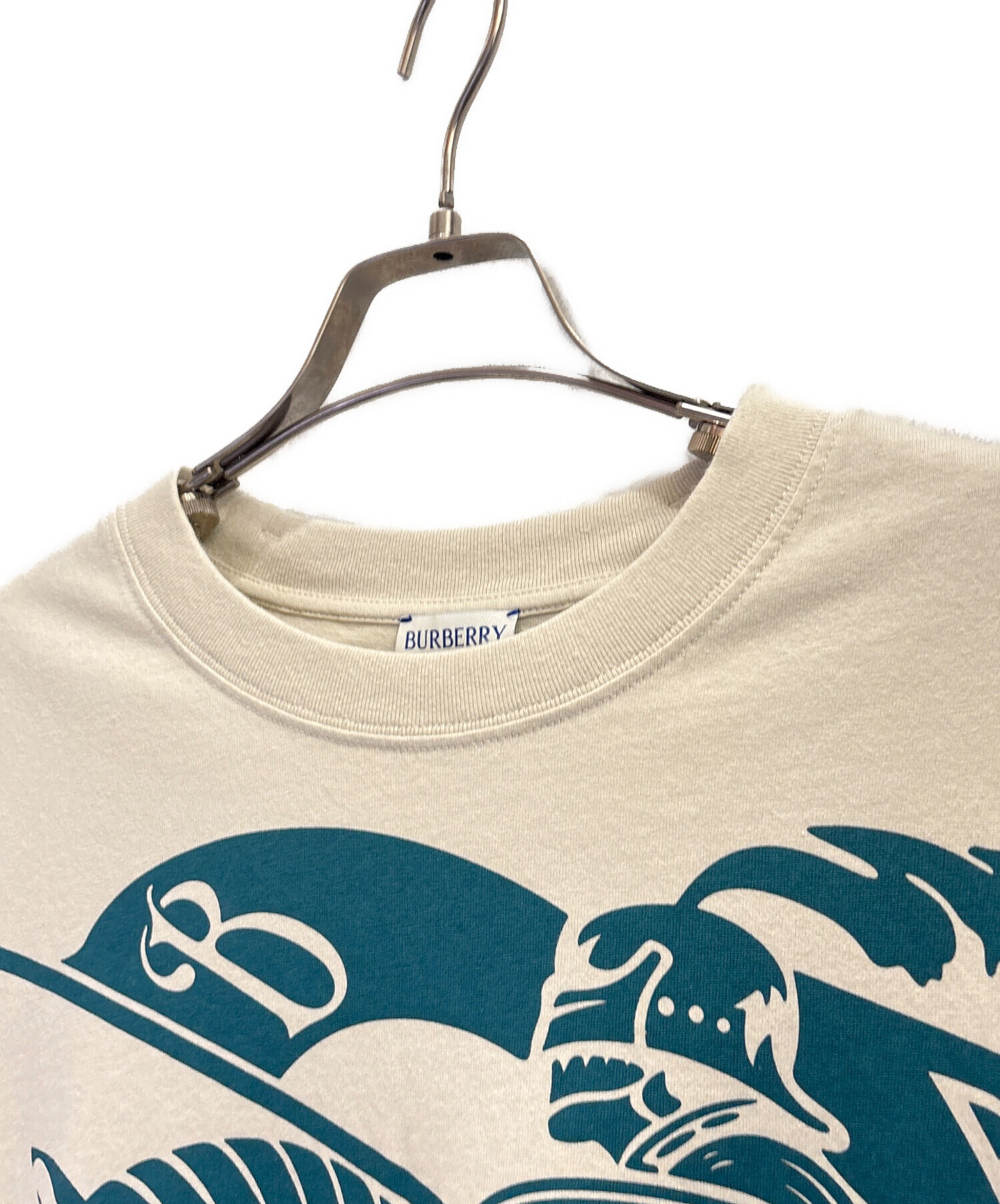中古・古着通販】BURBERRY (バーバリー) EKD コットンTシャツ ベージュ